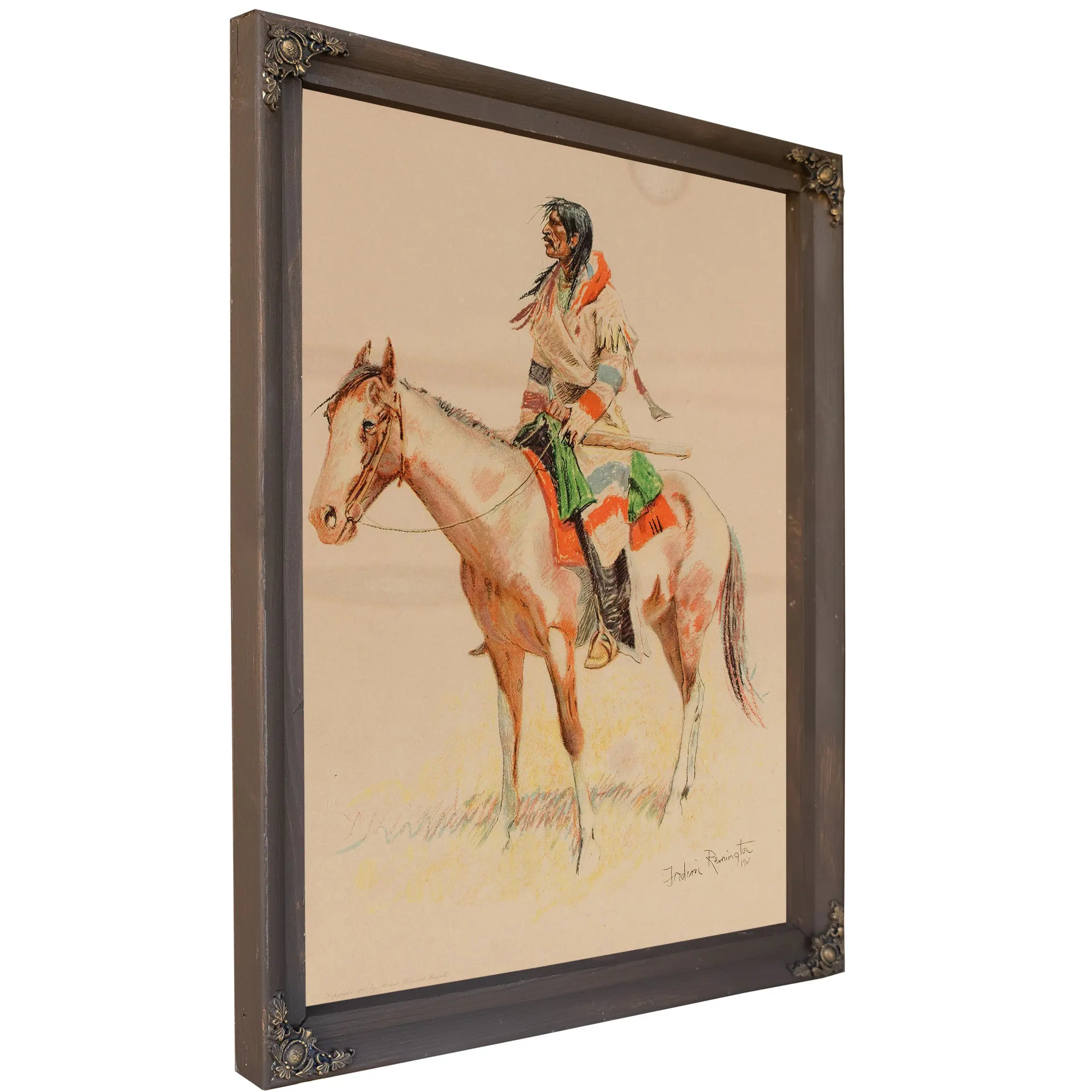 Half Breed by Frederic Remington