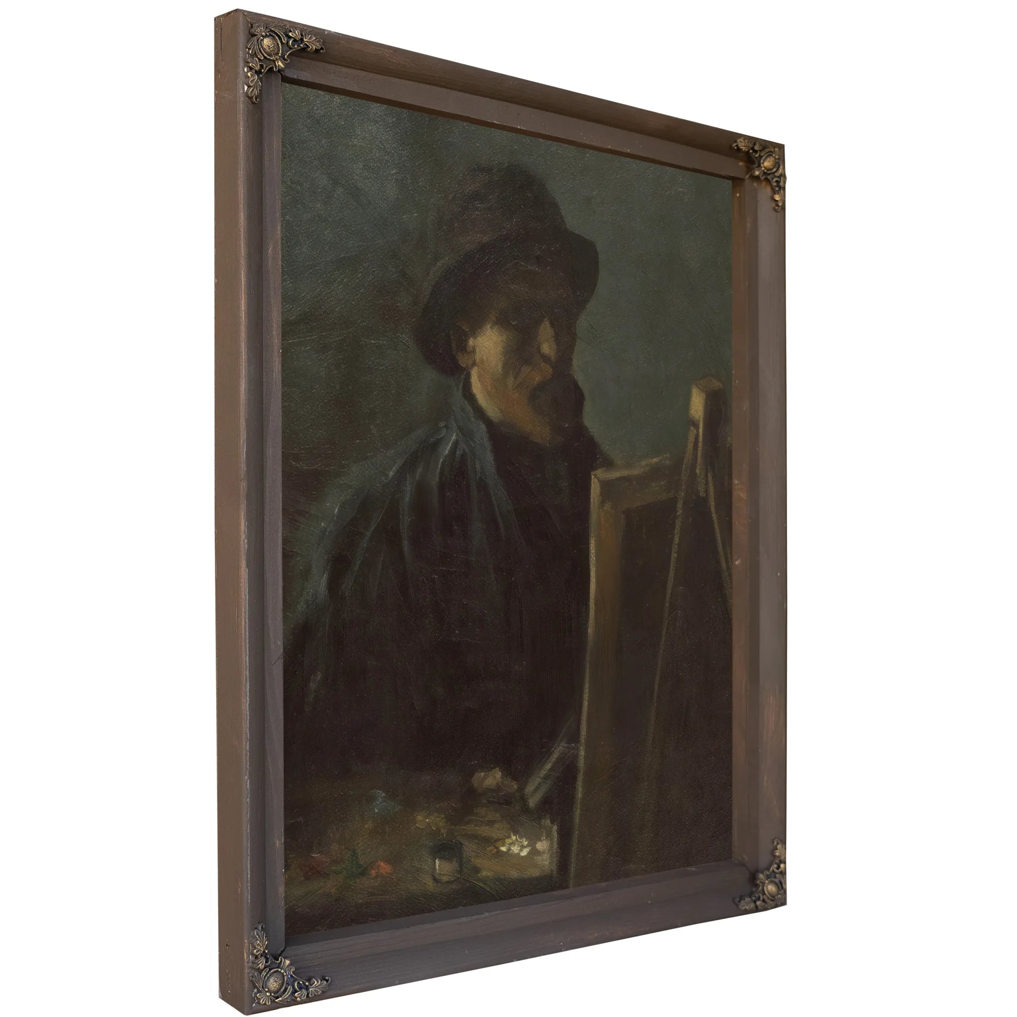 Self Portrait As A Painter Sept. 1886 Paris By Vincent Van Gogh Fine Art Print