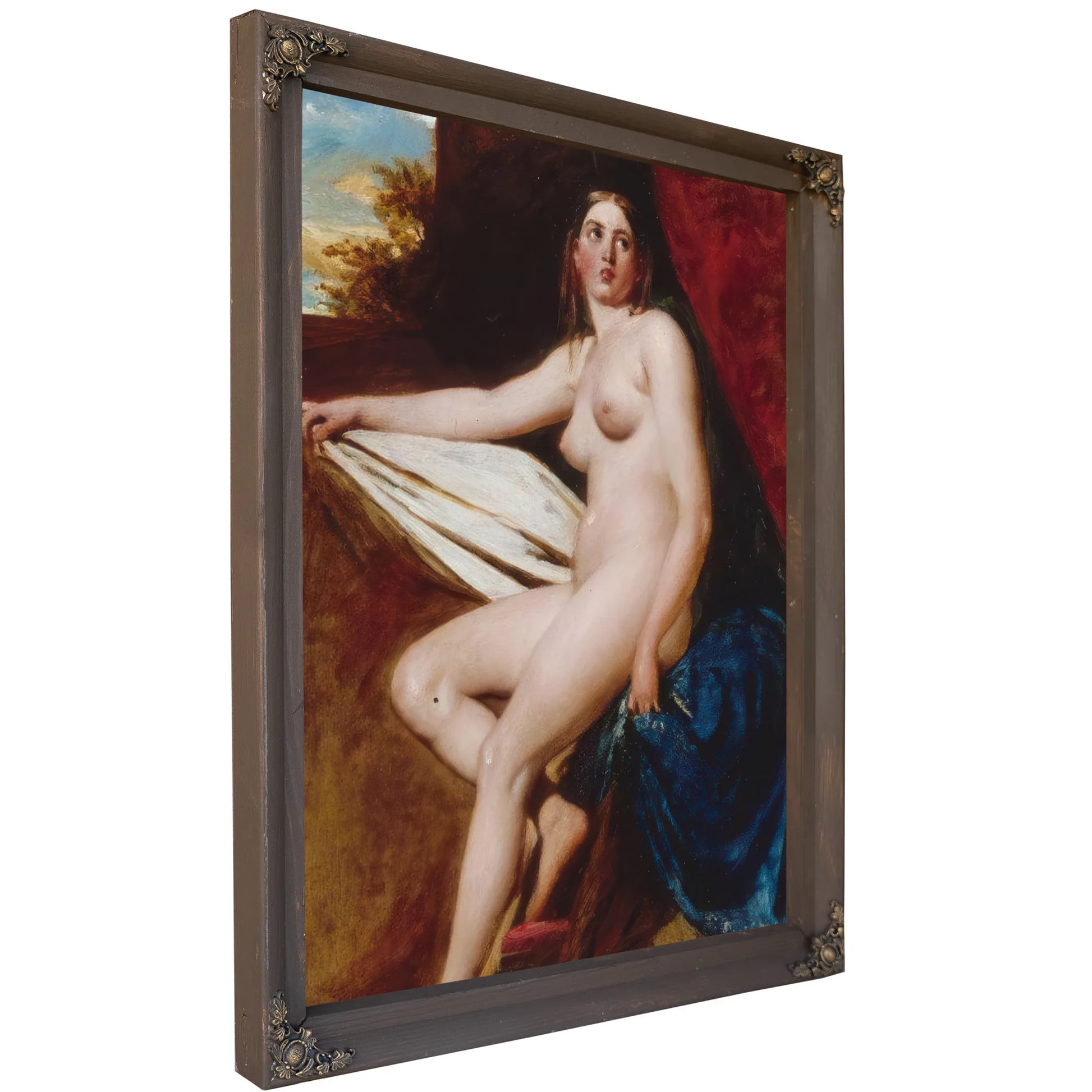 Study Of Female Nude By William Etty Fine Art Print