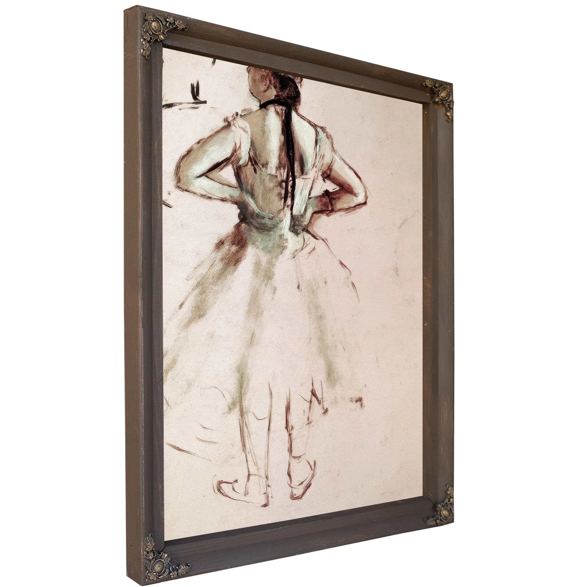 Dancer Viewed From The Back By Edgar Degas Fine Art Print