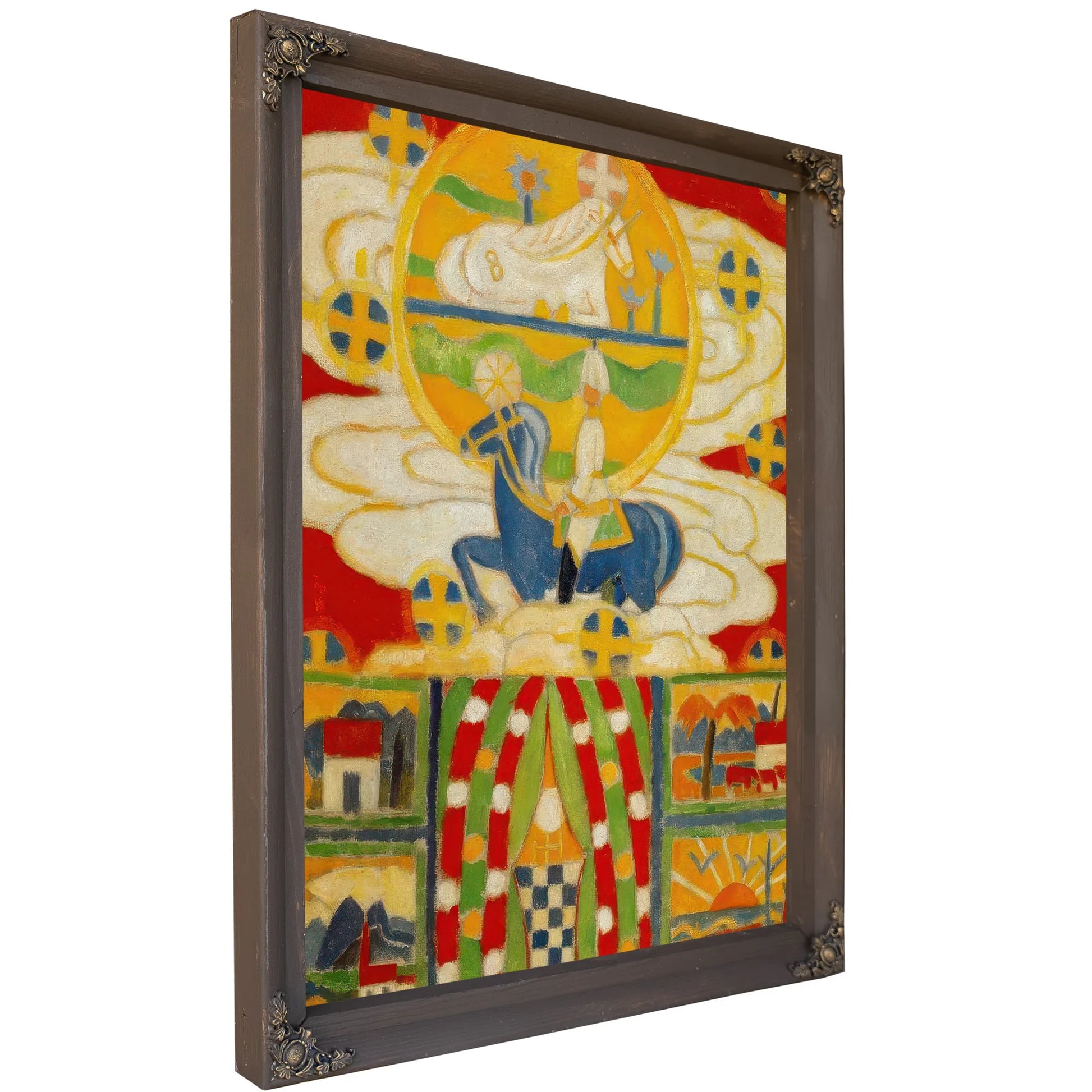 Berlin Ante War By Marsden Hartley Fine Art Print