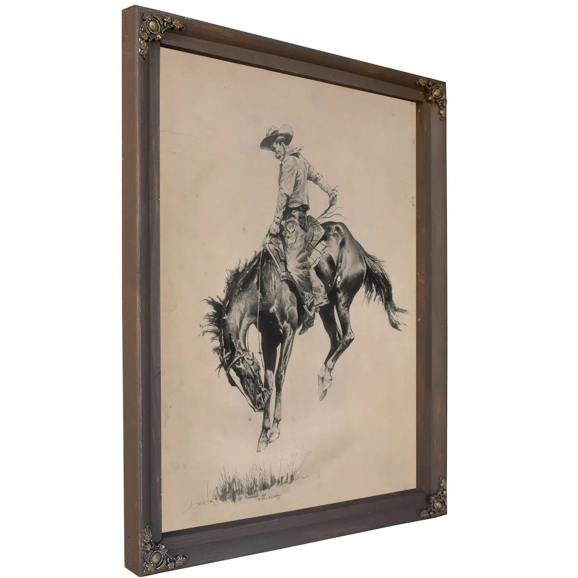 Bronco Buster by Frederic Remington