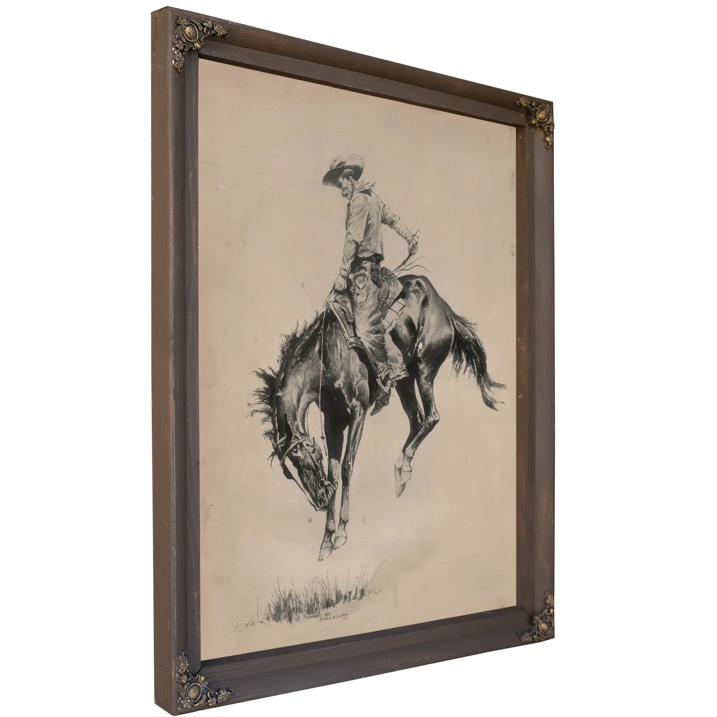 Bronco Buster by Frederic Remington