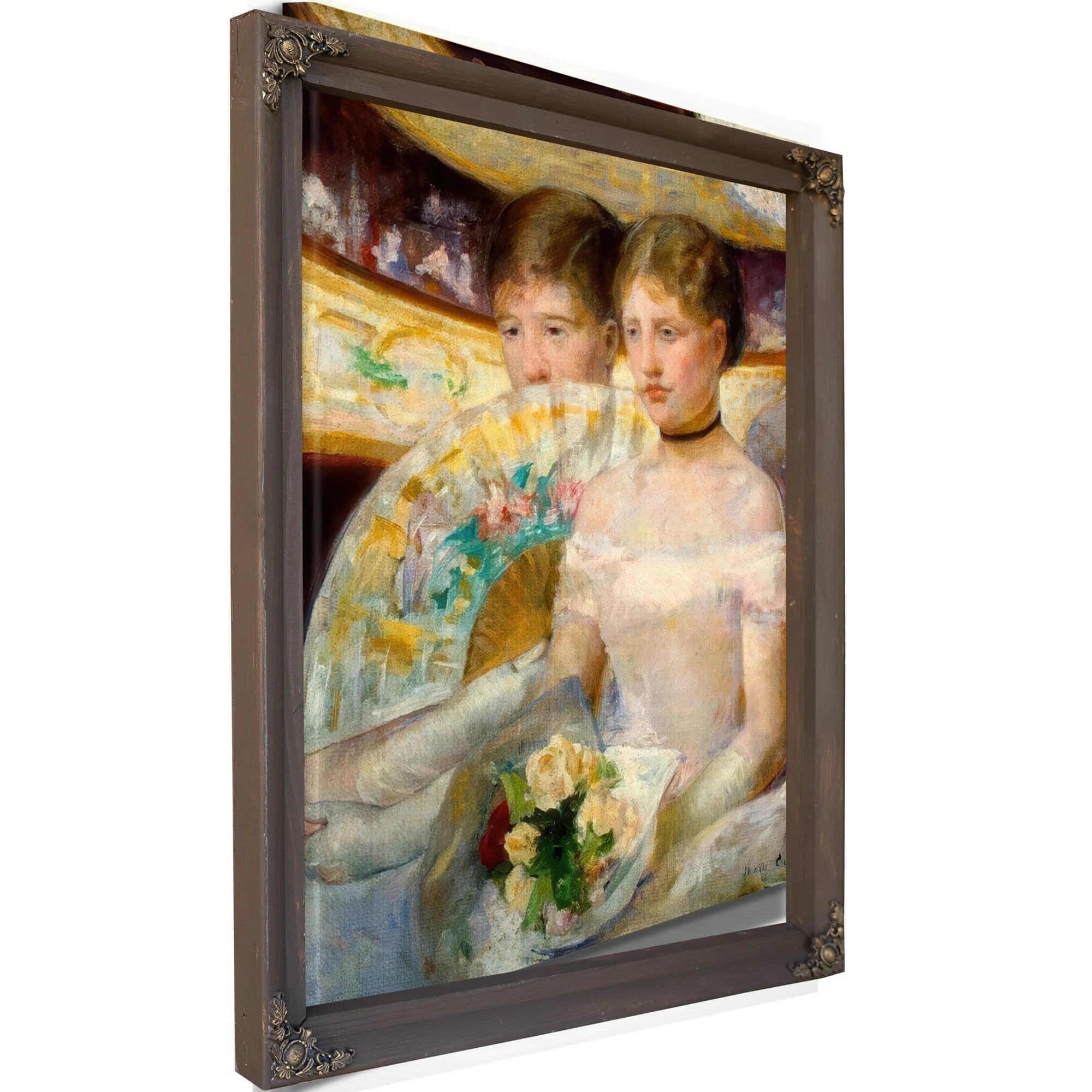 The Loge By Mary Cassatt Fine Art Print