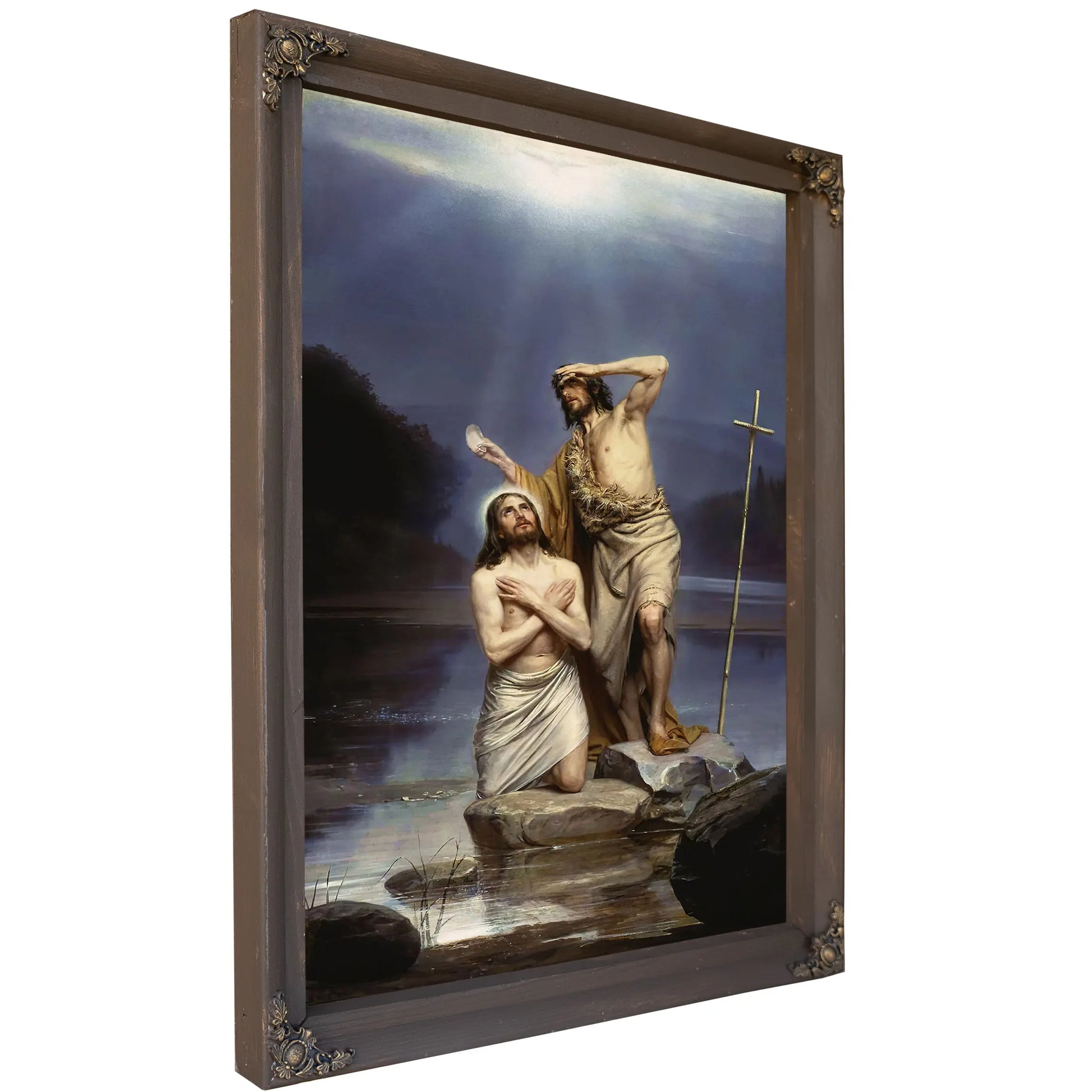 The Baptism Of Christ 8 by Carl Bloch