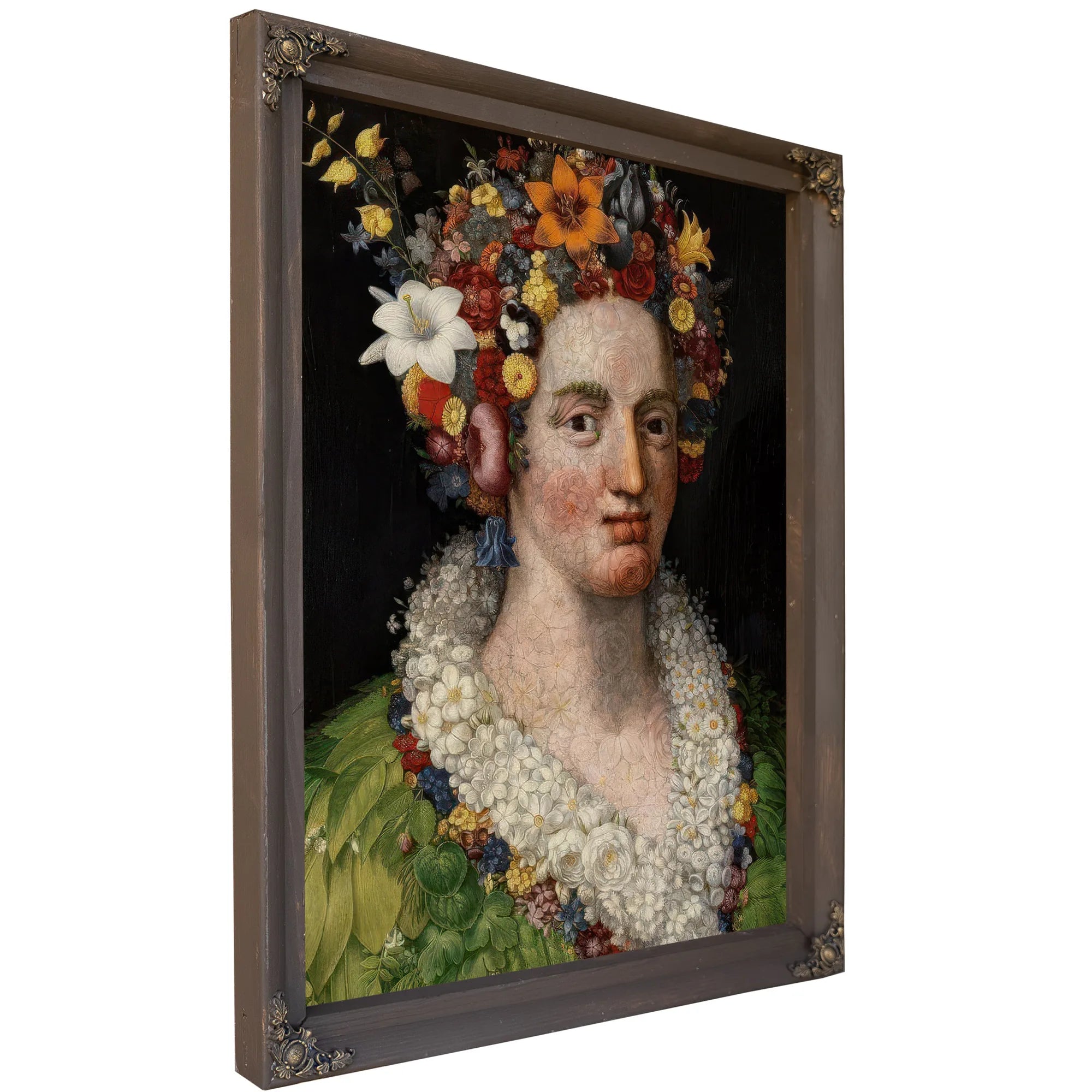Flora 1589 By Giuseppe Arcimboldo Fine Art Print