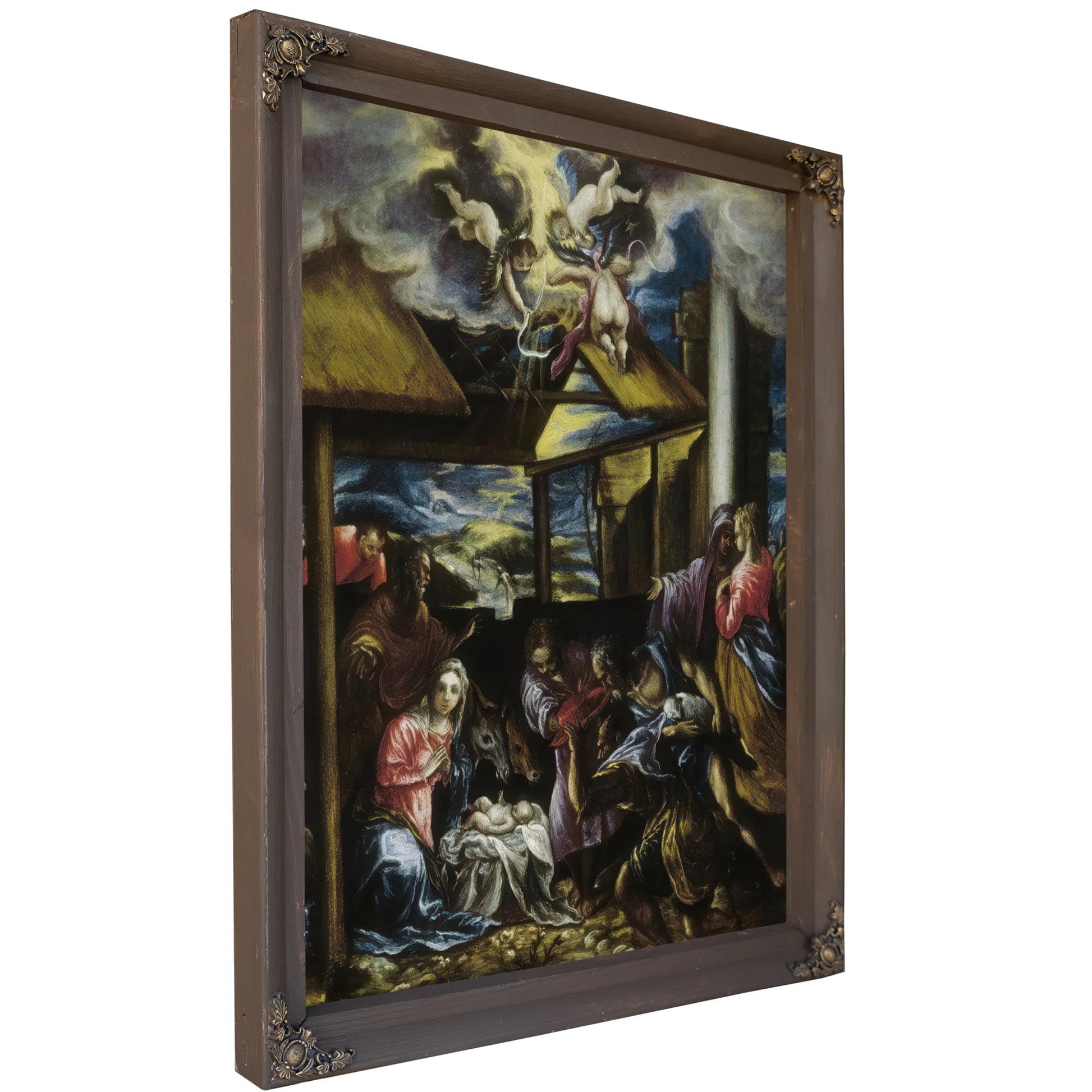 Adoration Of The Shepherds By El Greco Fine Art Print