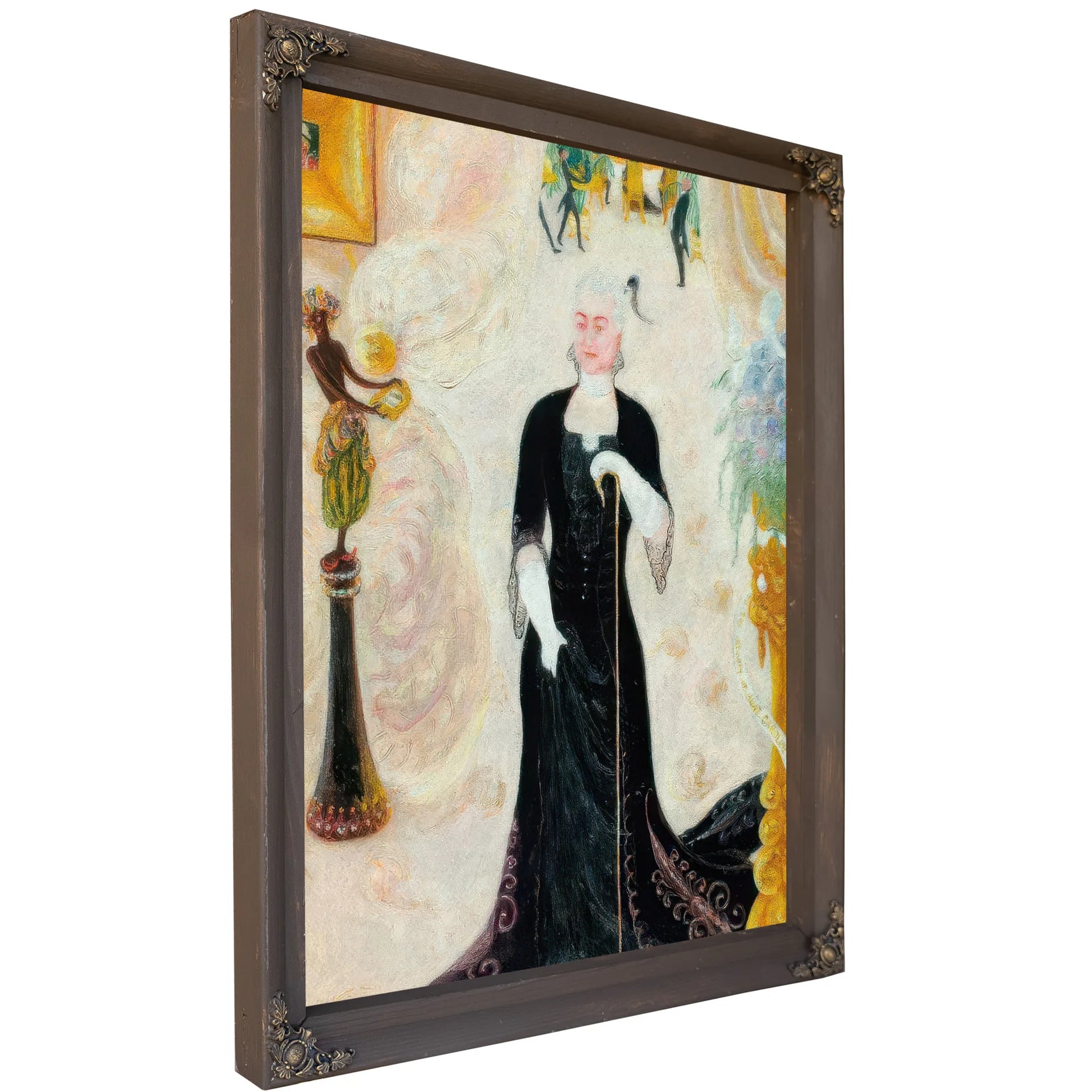 Portrait Of My Aunt By Florine Stettheimer Fine Art Print