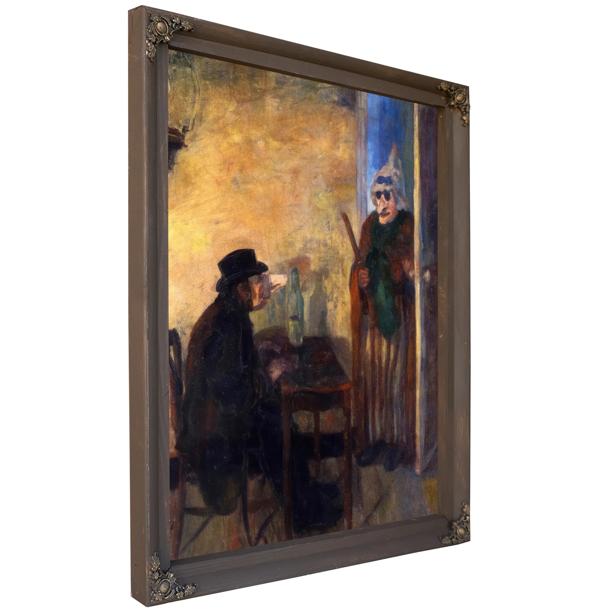 The Scandalized Masks By James Ensor Fine Art Print