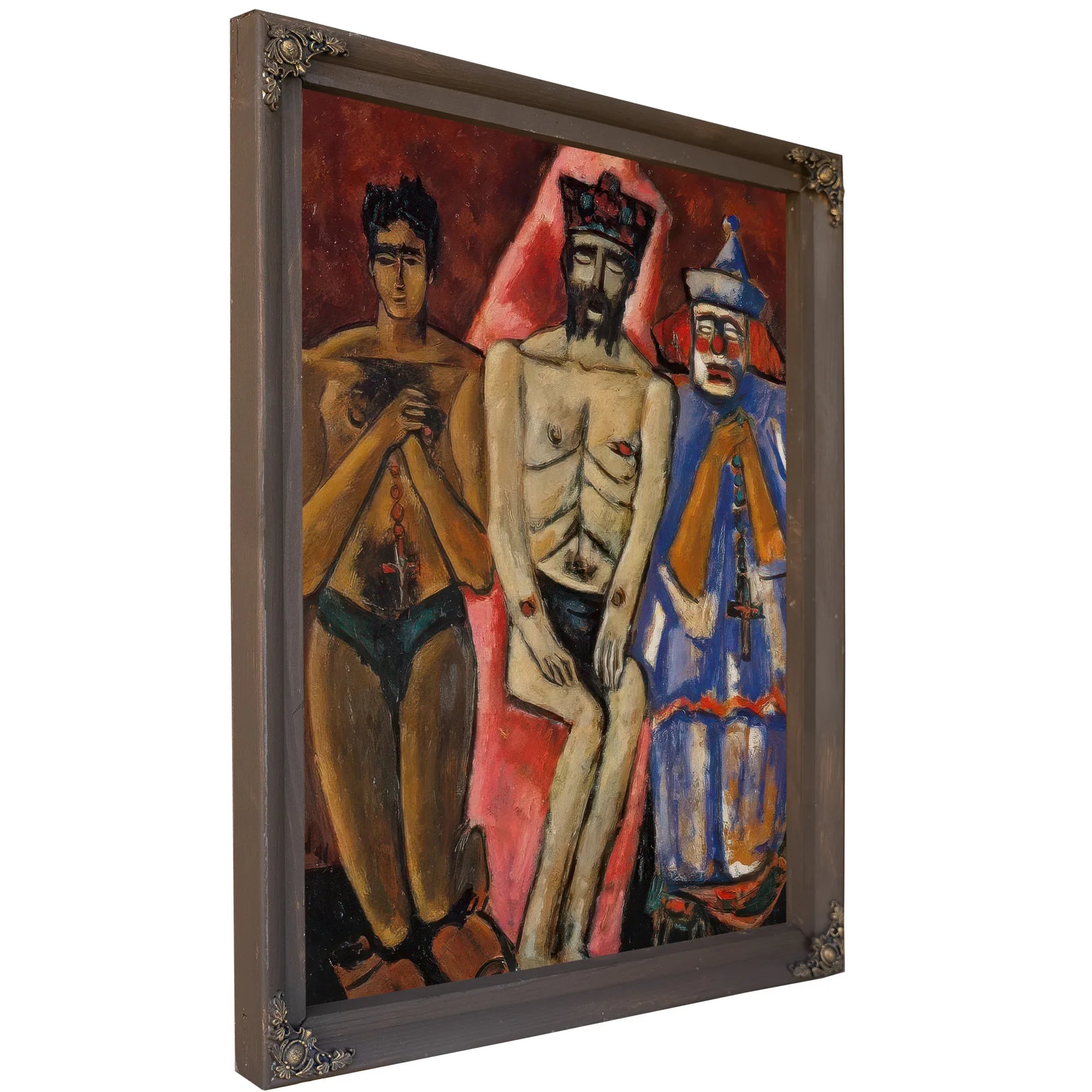 Three Friends By Marsden Hartley Fine Art Print