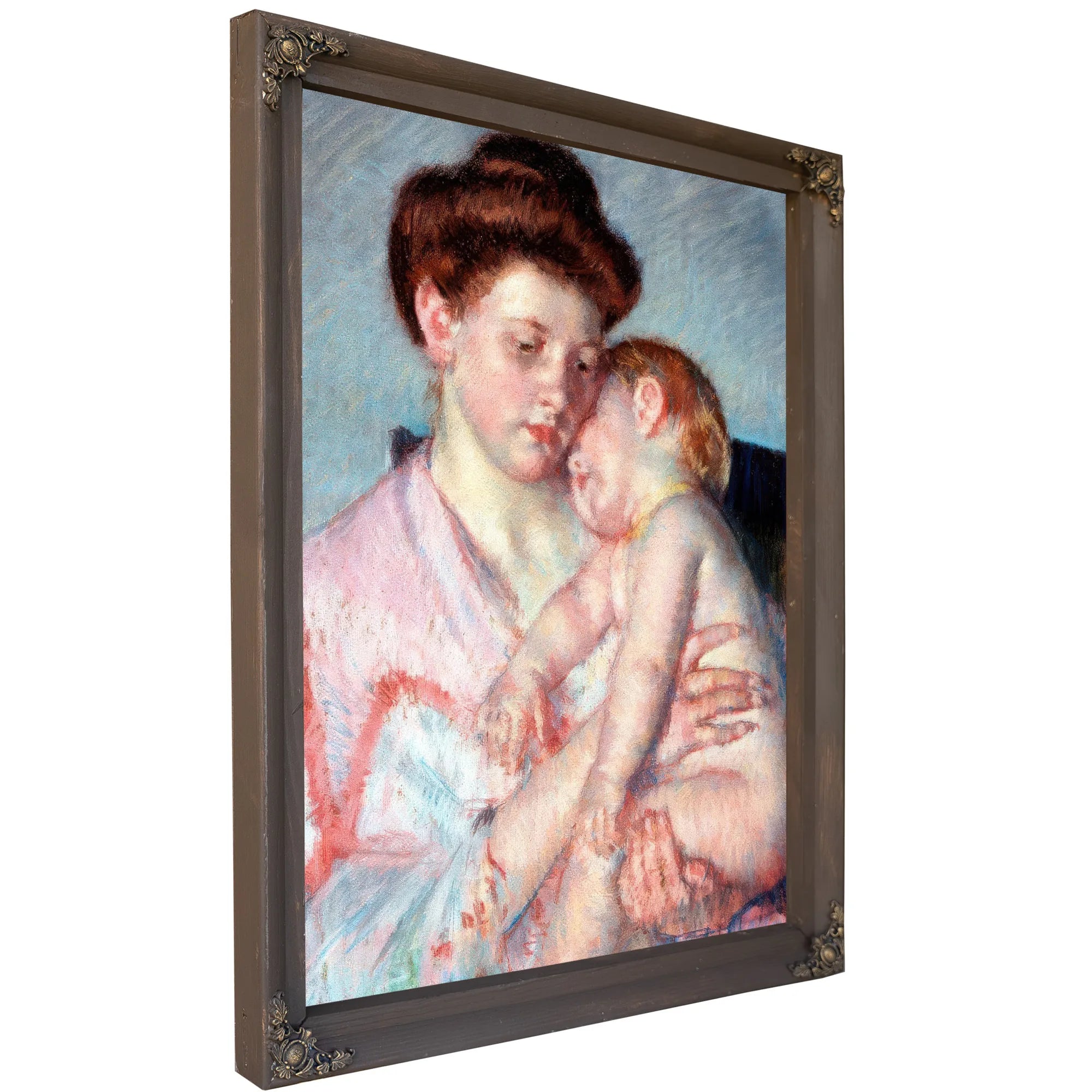 Sleepy Baby By Mary Cassatt Fine Art Print