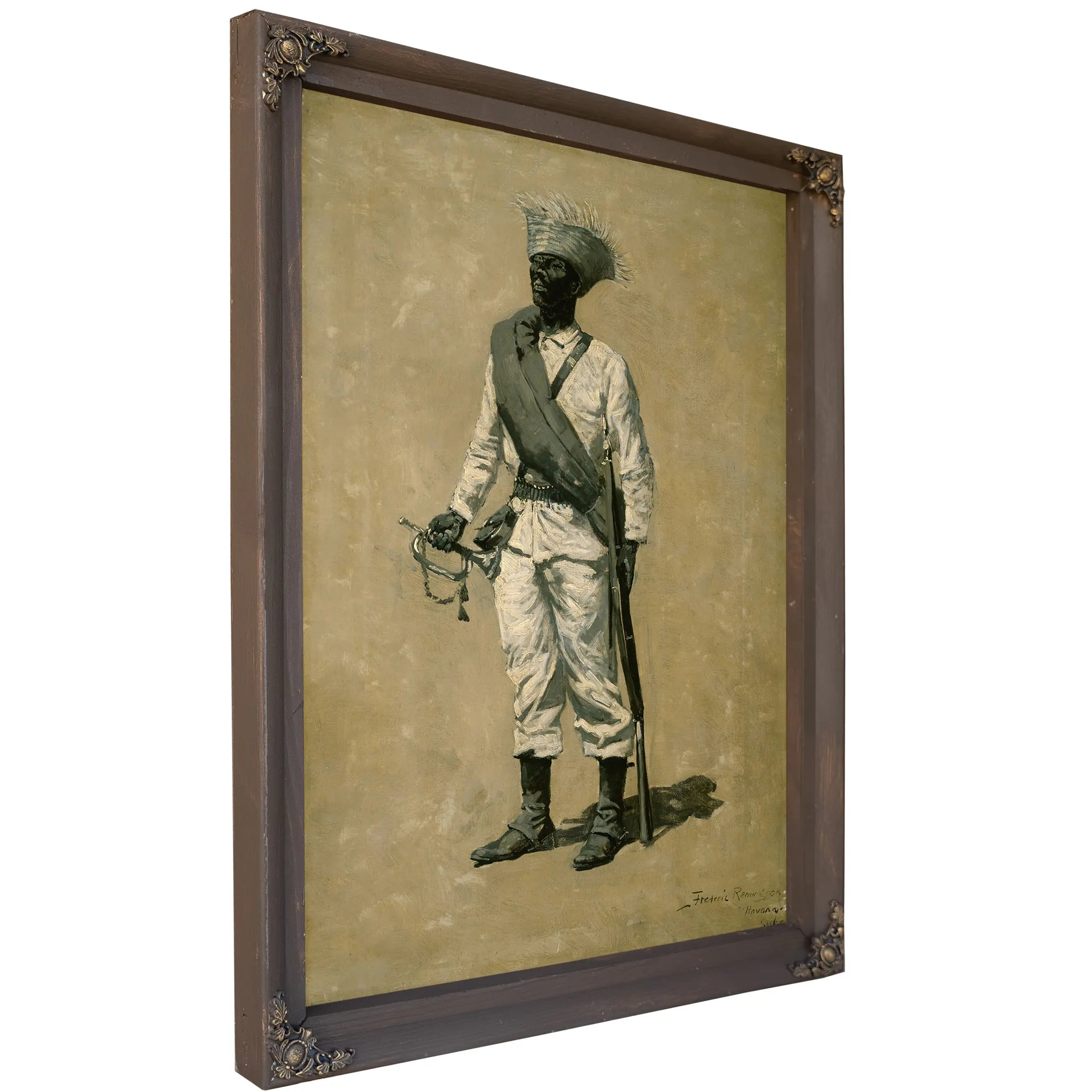 One Of Gomez Men by Frederic Remington
