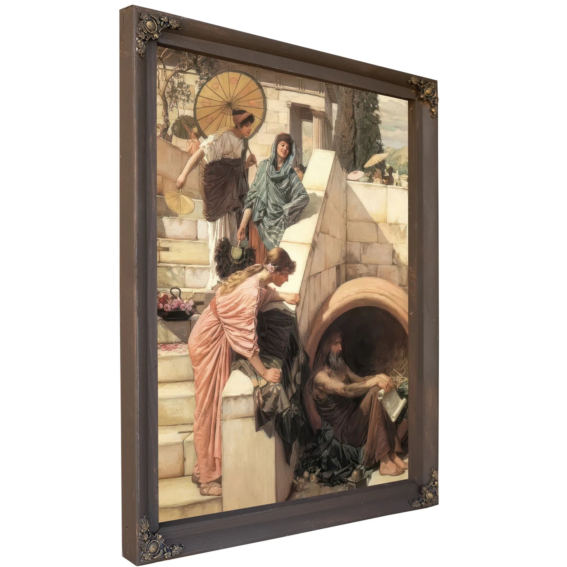 Diogenes By John Waterhouse Fine Art Print