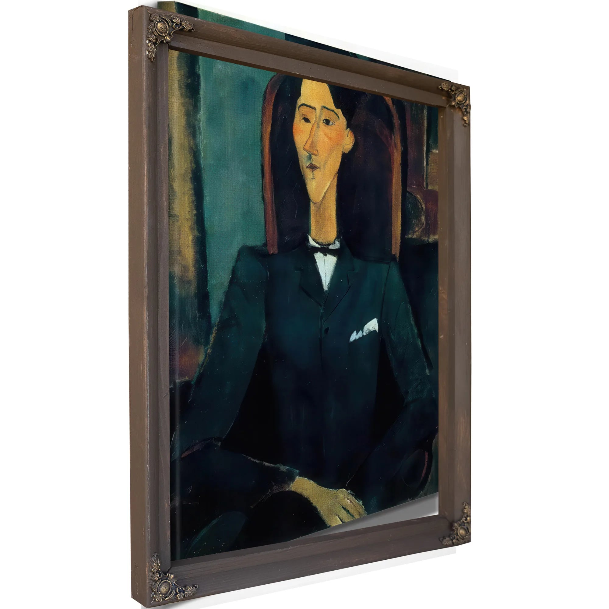 Portrait Of Jean Cocteau 1916 By Amedeo Modigliani Fine Art Print