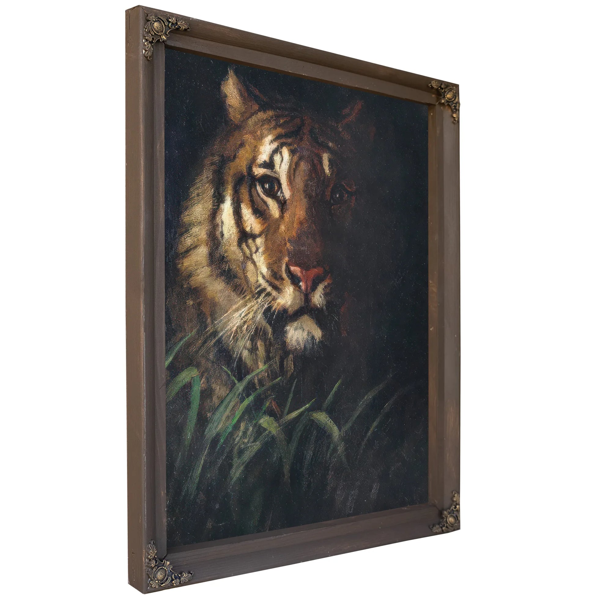 Tiger's Head By Abbott Handerson Thayer Fine Art Print