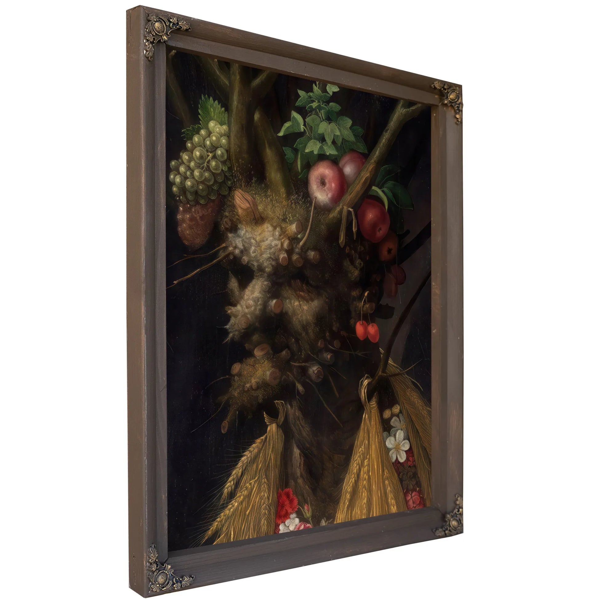 Four Seasons In One Head 1590 By Giuseppe Arcimboldo Fine Art Print
