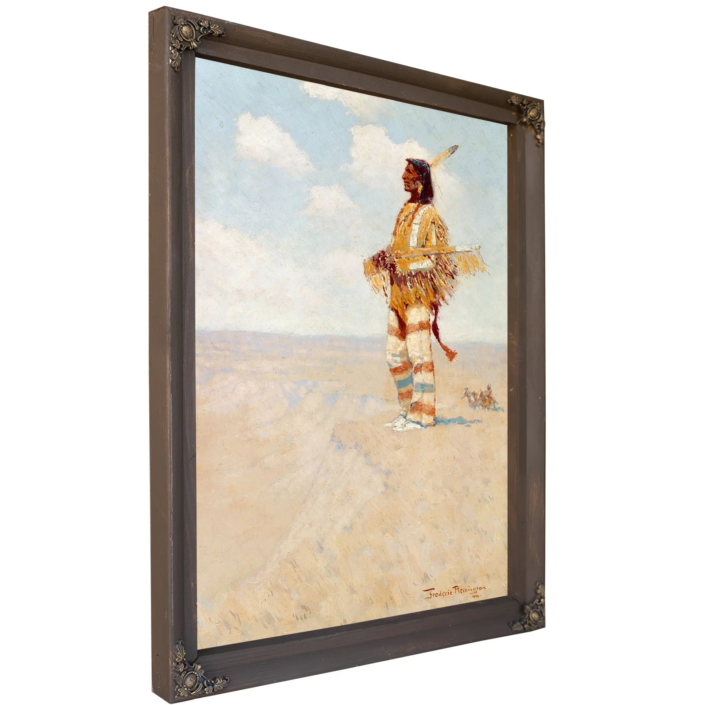 The Last Of His Race The Vanishing American by Frederic Remington
