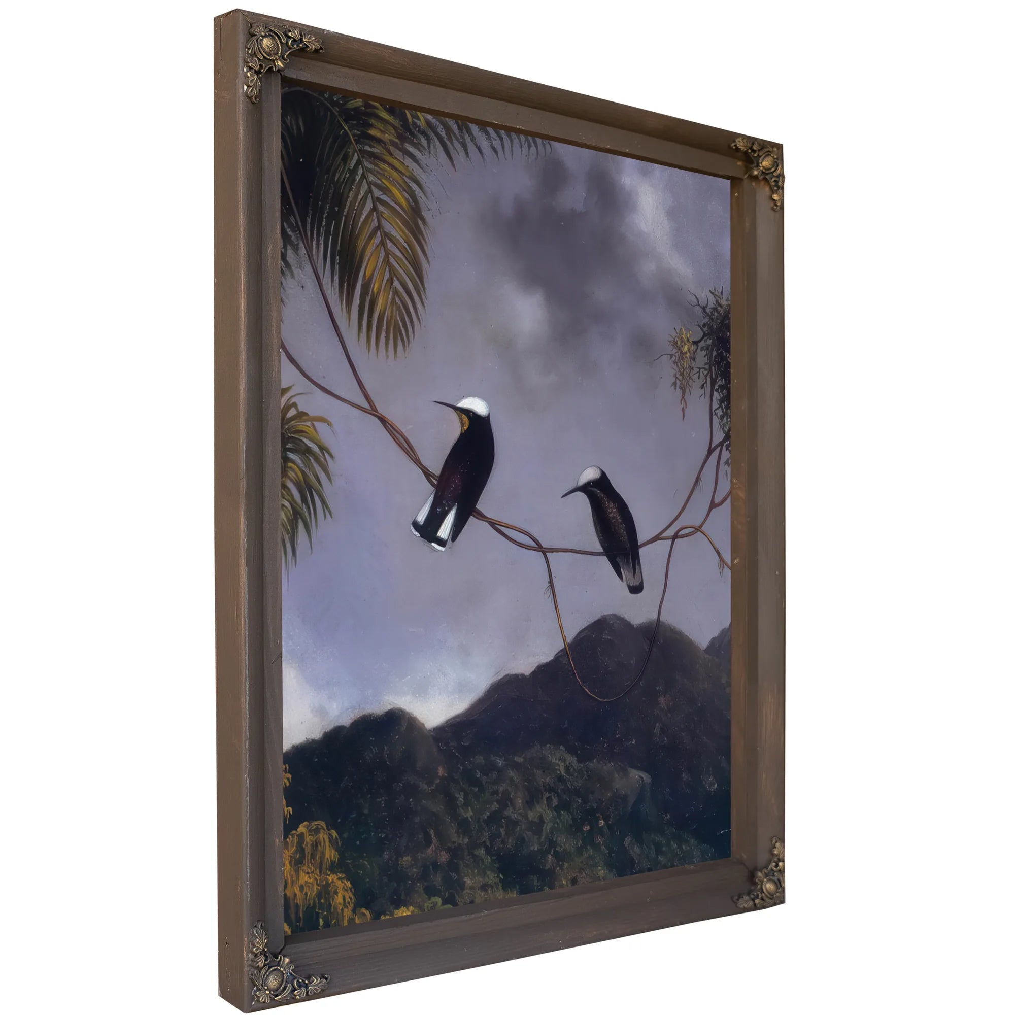 Snowcap By Martin Johnson Heade Fine Art Print