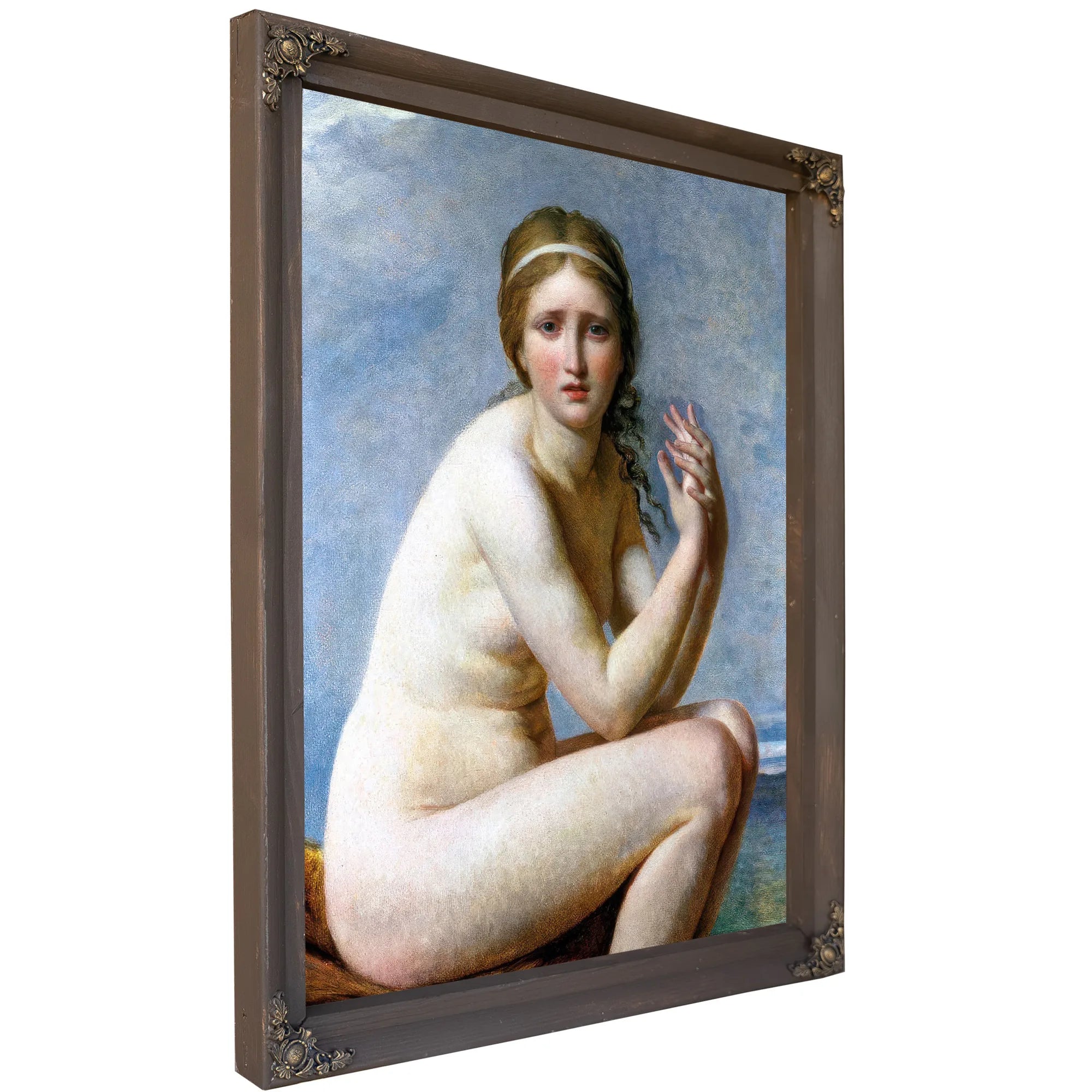 Psyche Abandoned 1795 By Jacques Louis David Fine Art Print