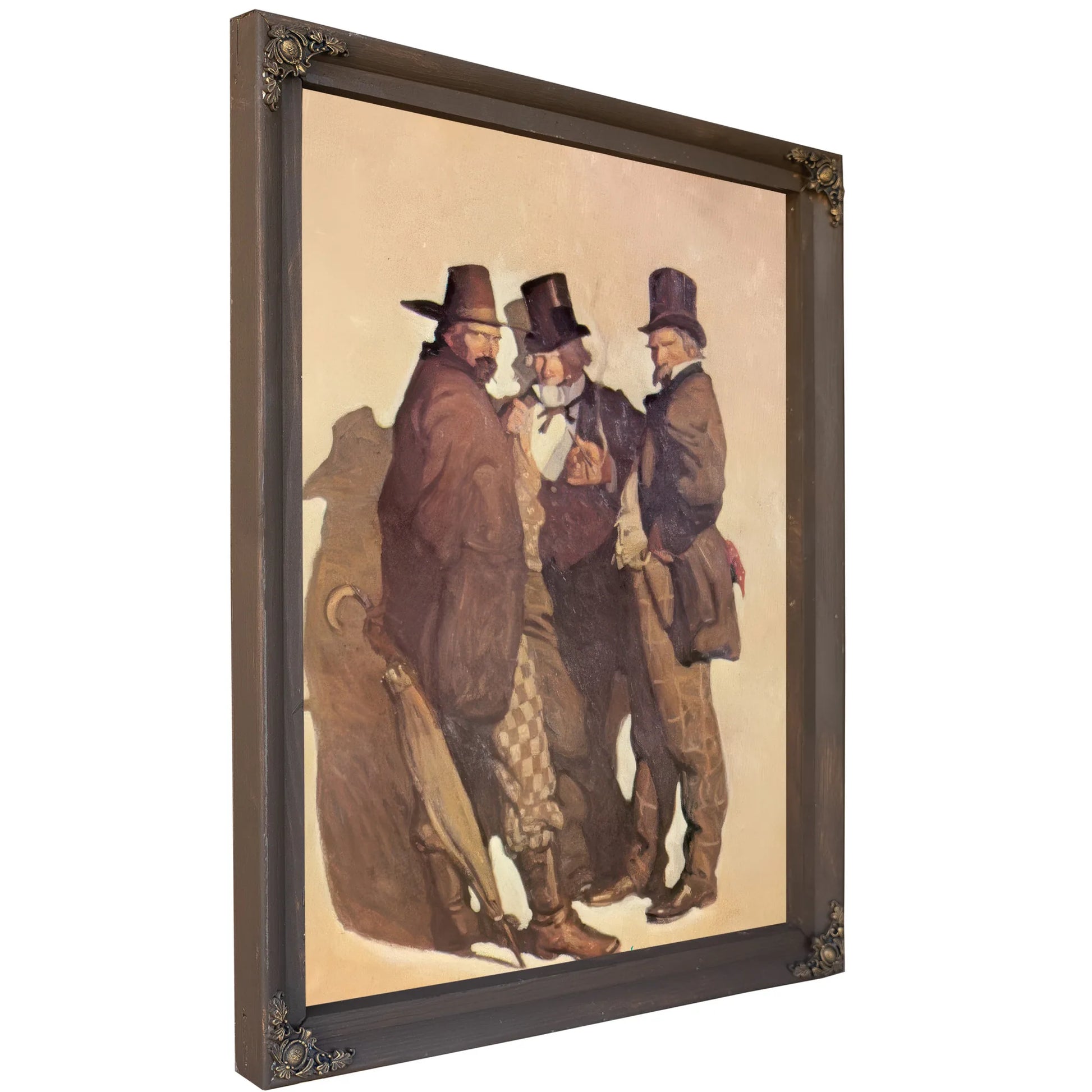 The Carpetbaggers By NC Wyeth Fine Art Print