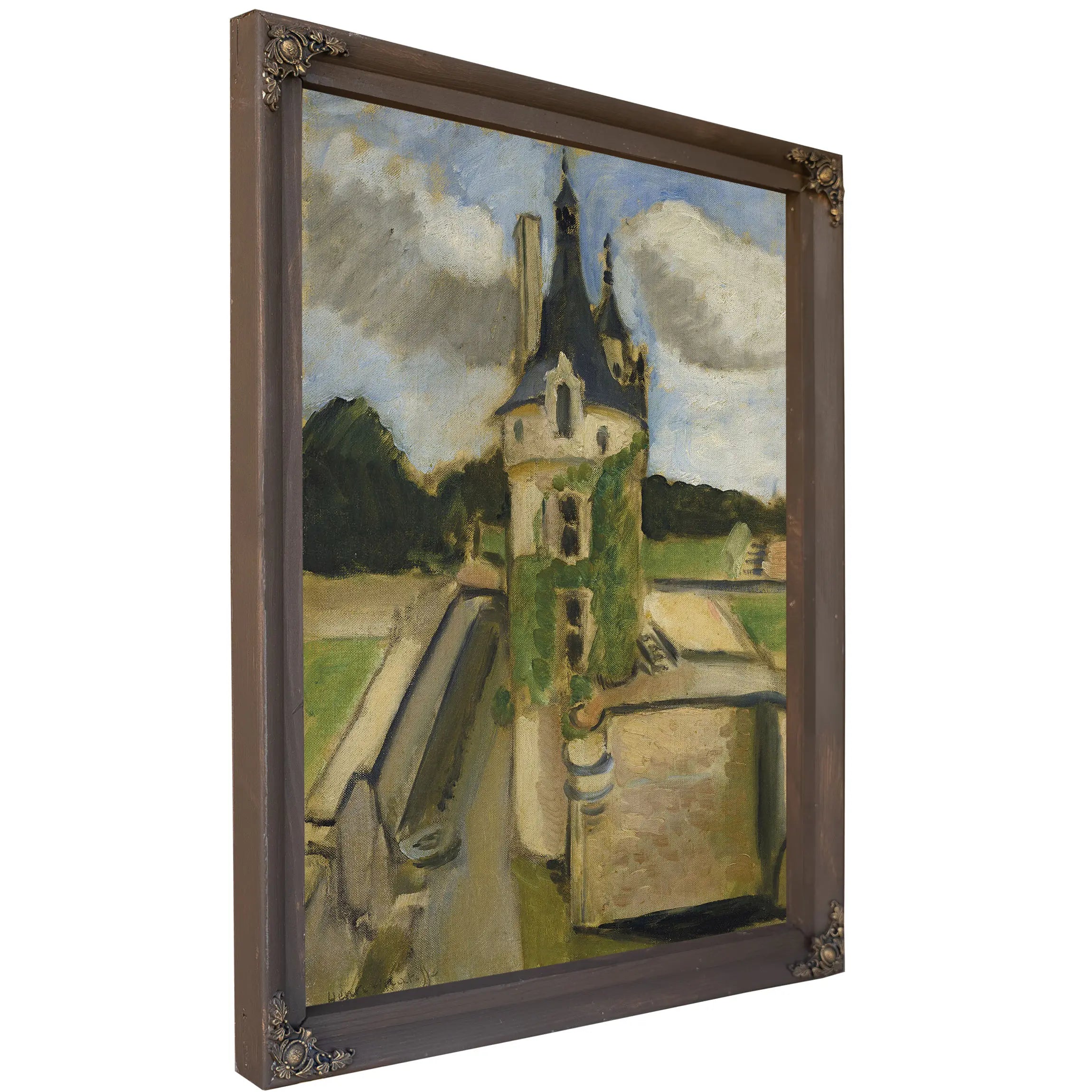 View Of Collioure With The Church by Henri Matisse