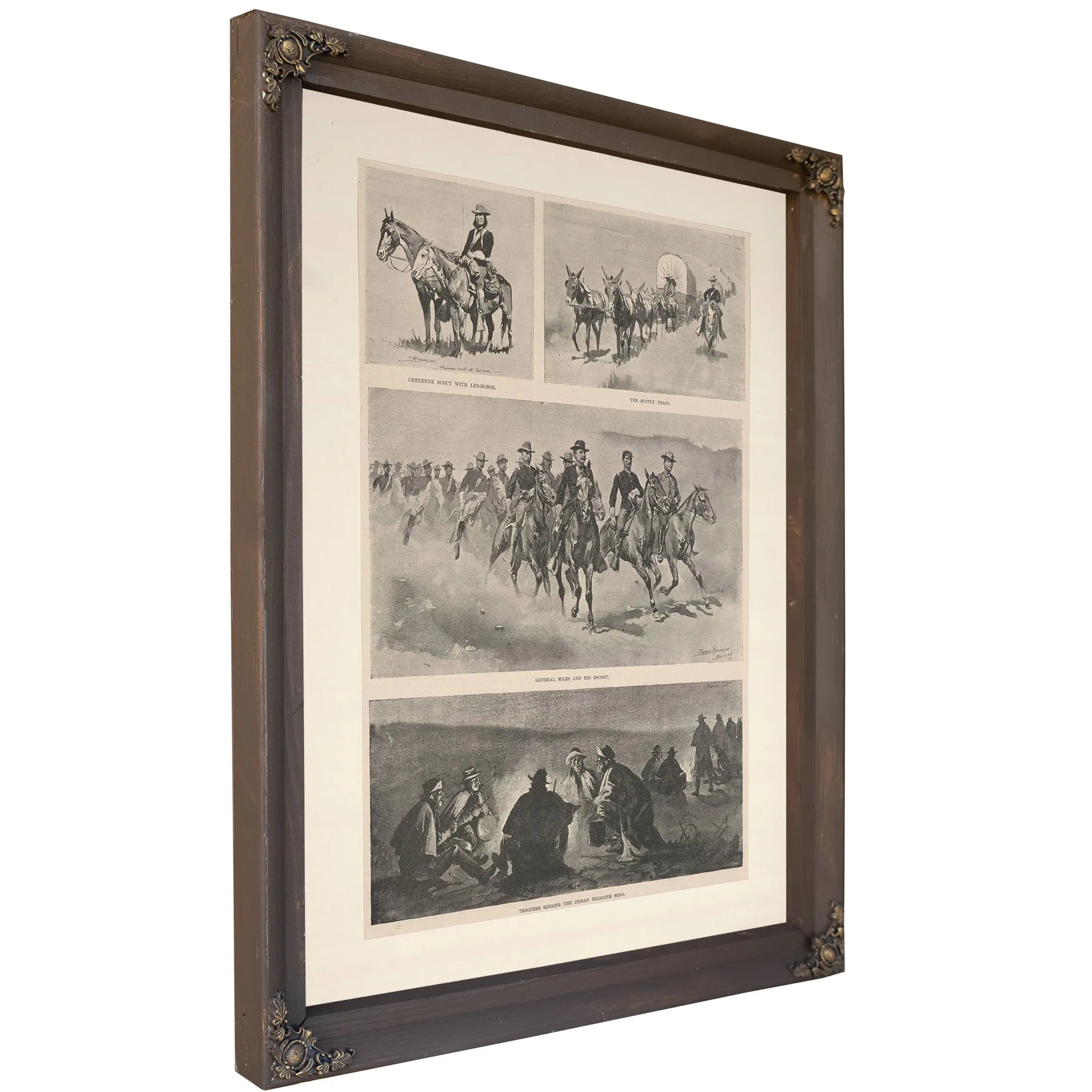 Chasing A Major General by Frederic Remington