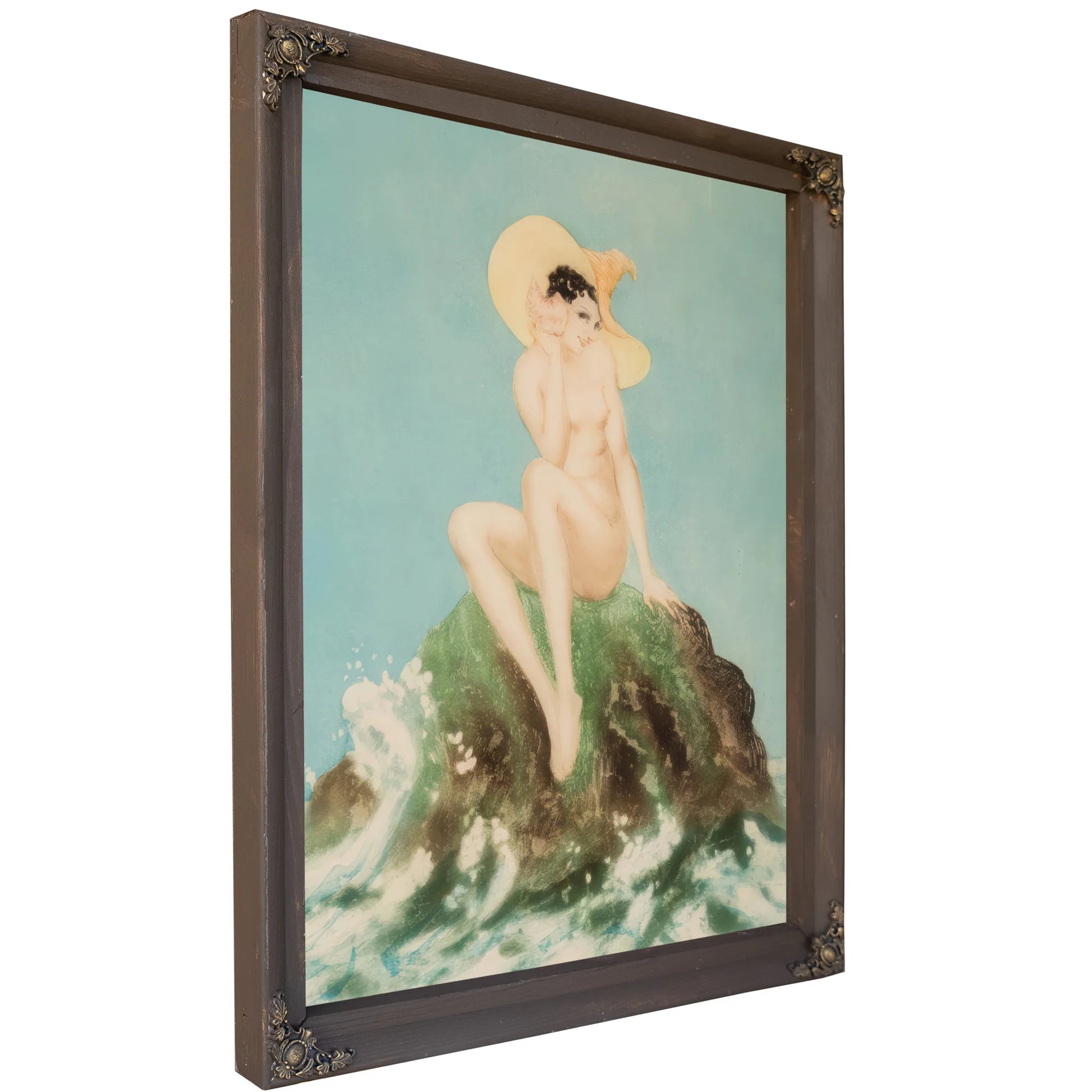 Le Coquillage 1936 By Louis Icart Fine Art Print