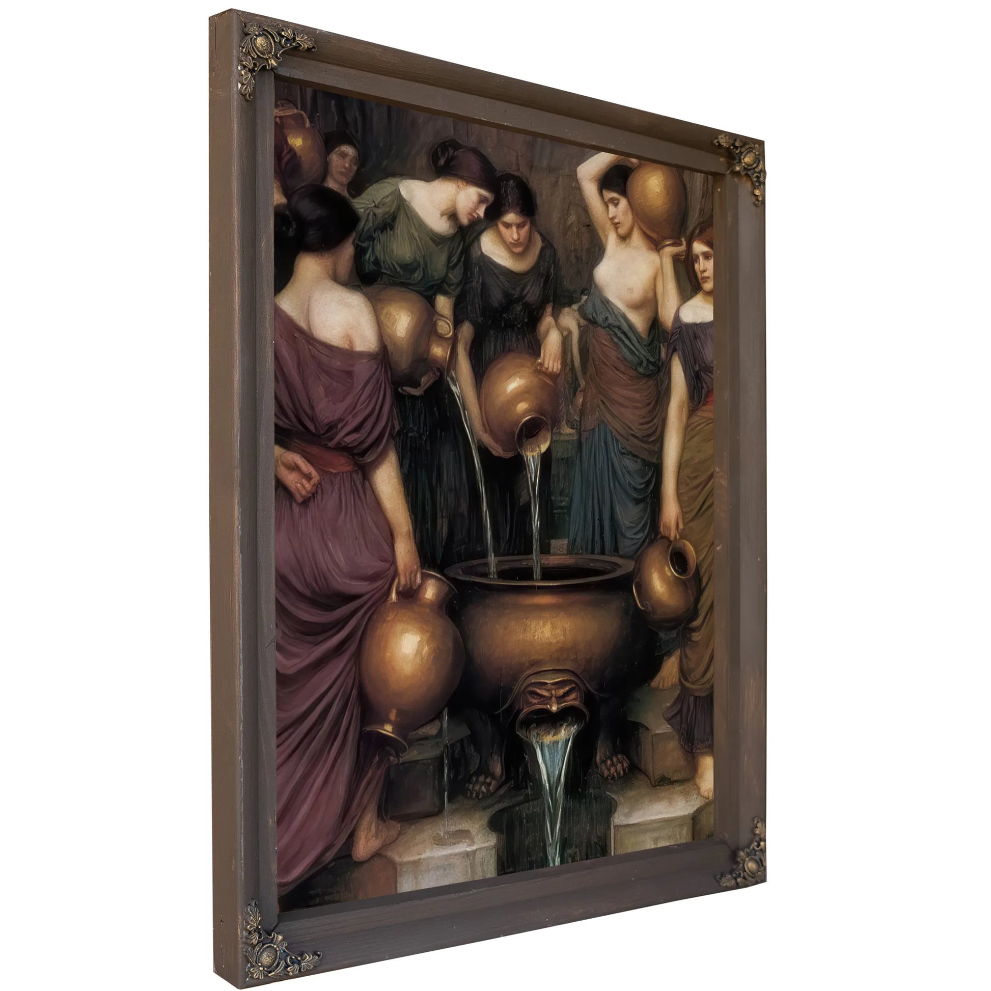 The Danaides By John Waterhouse Fine Art Print
