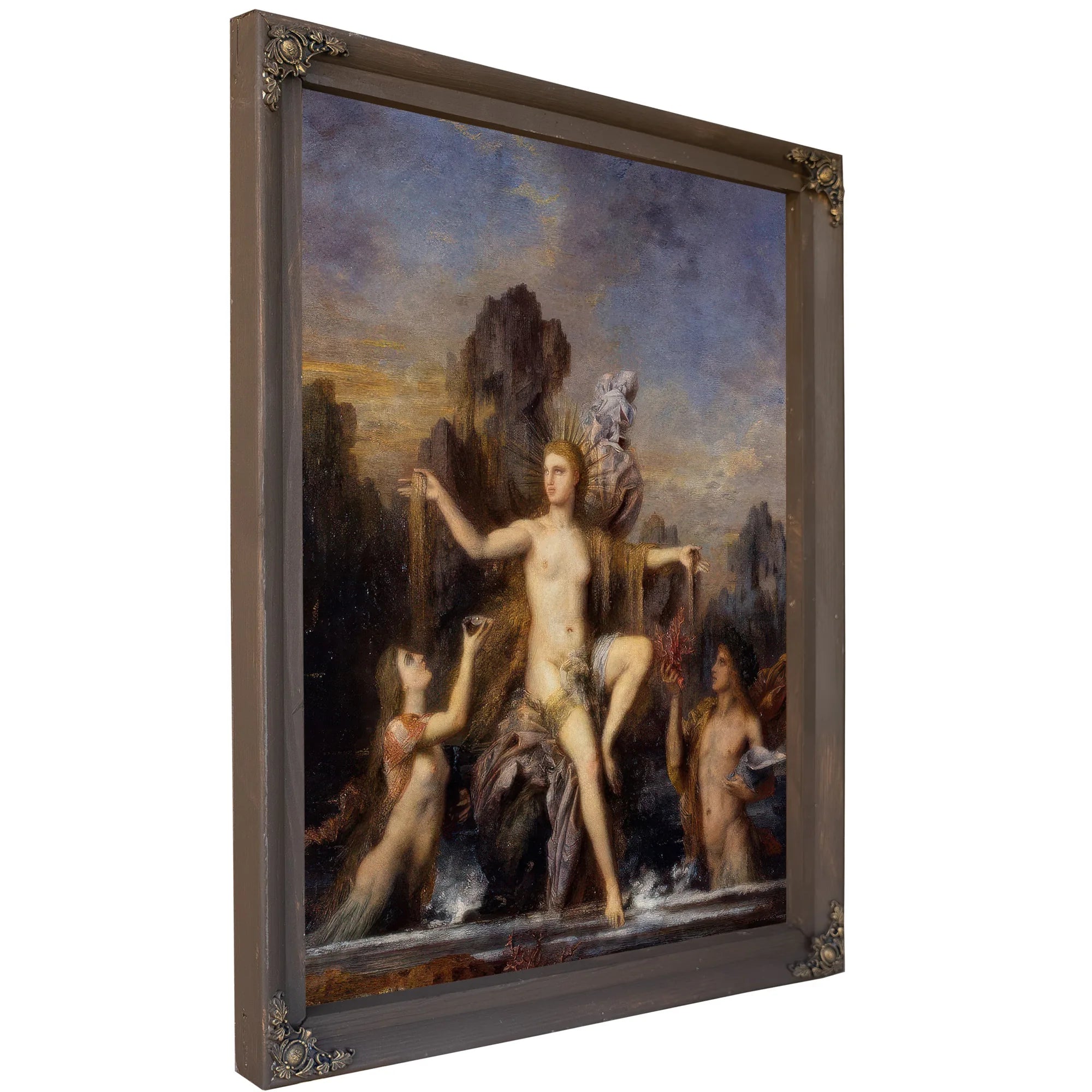 Venus Rising From The Sea 1866 By Gustave Moreau Fine Art Print