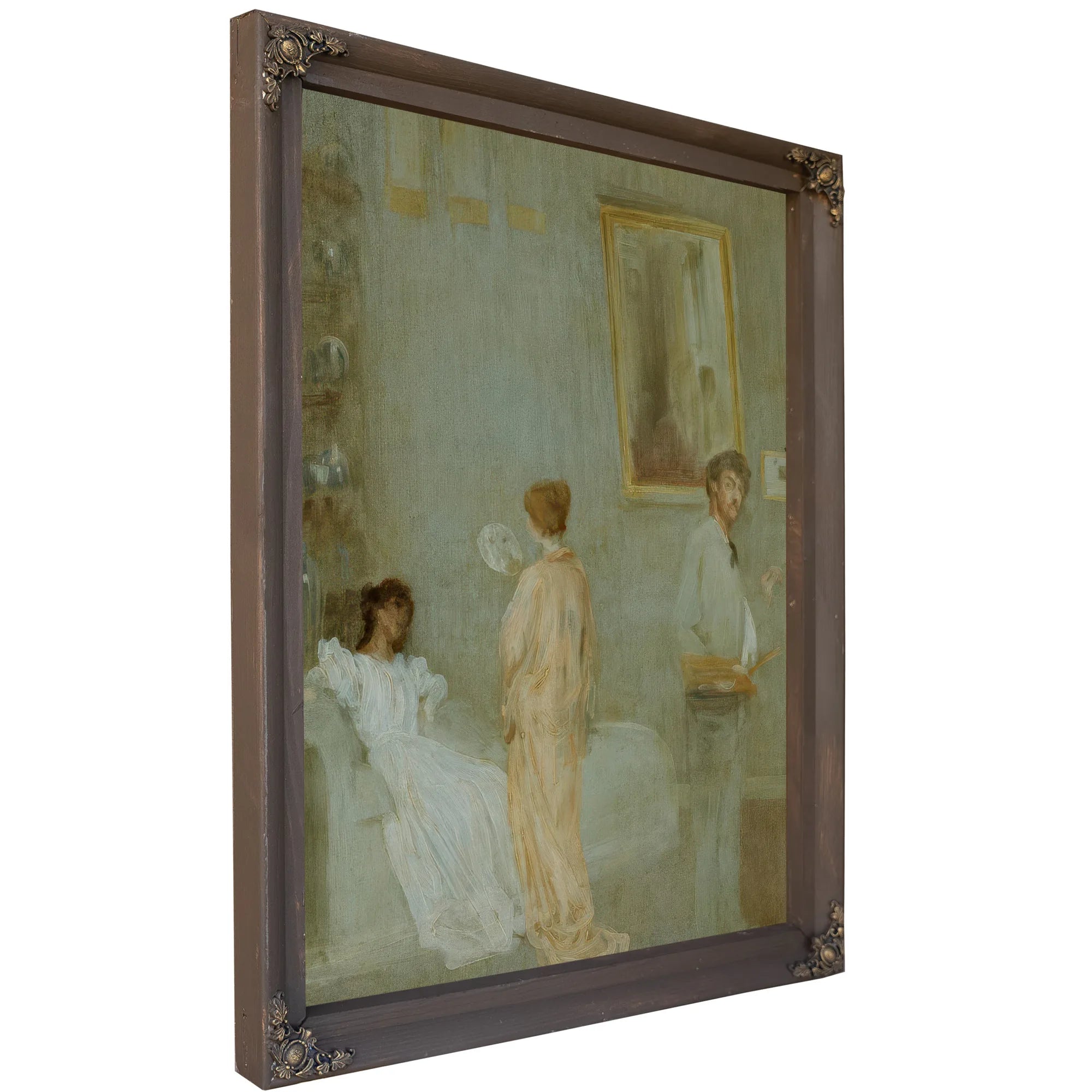 The Artist In His Studio By James McNeill Whistler Fine Art Print