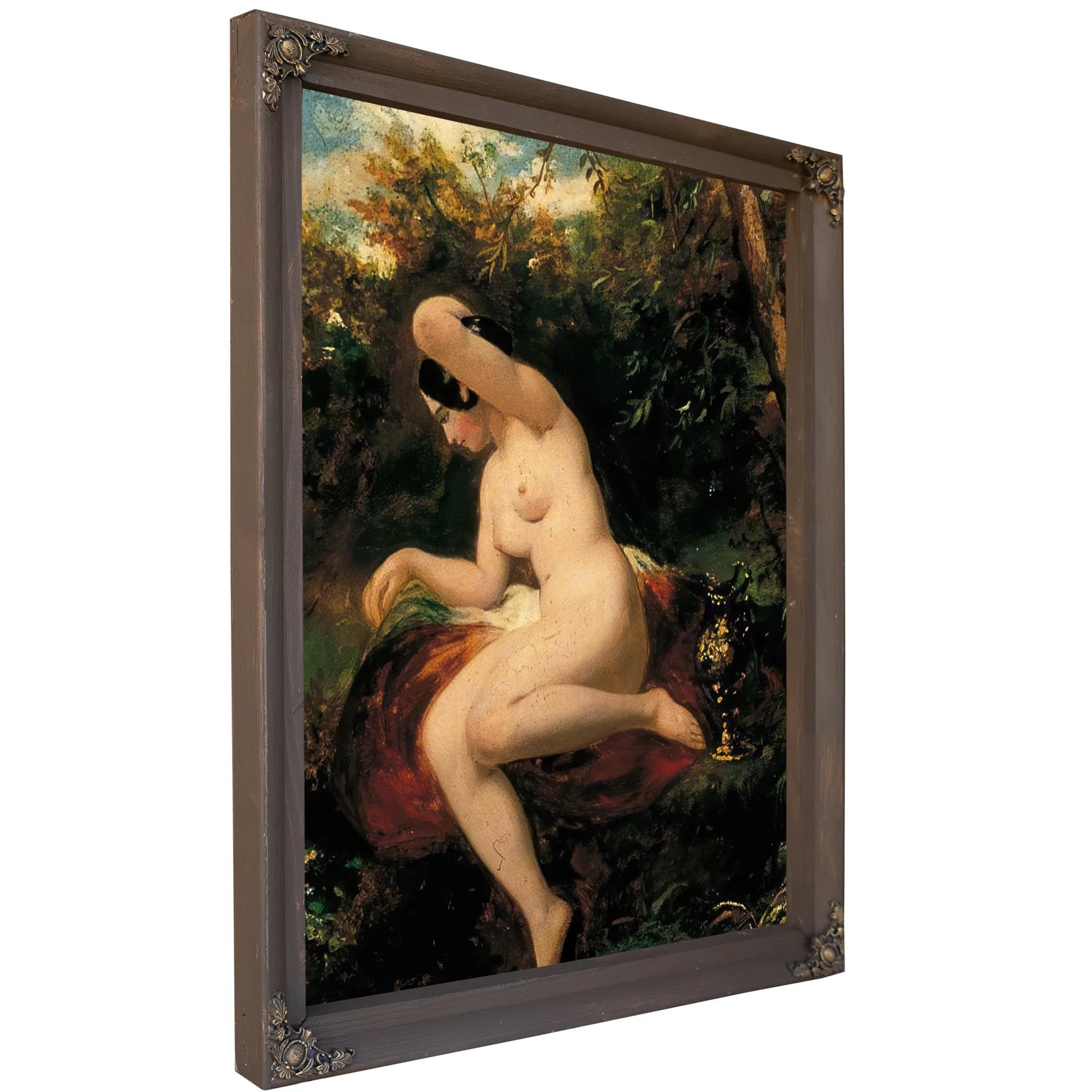 Female Nude(Also Known As Magdalen) By William Etty Fine Art Print