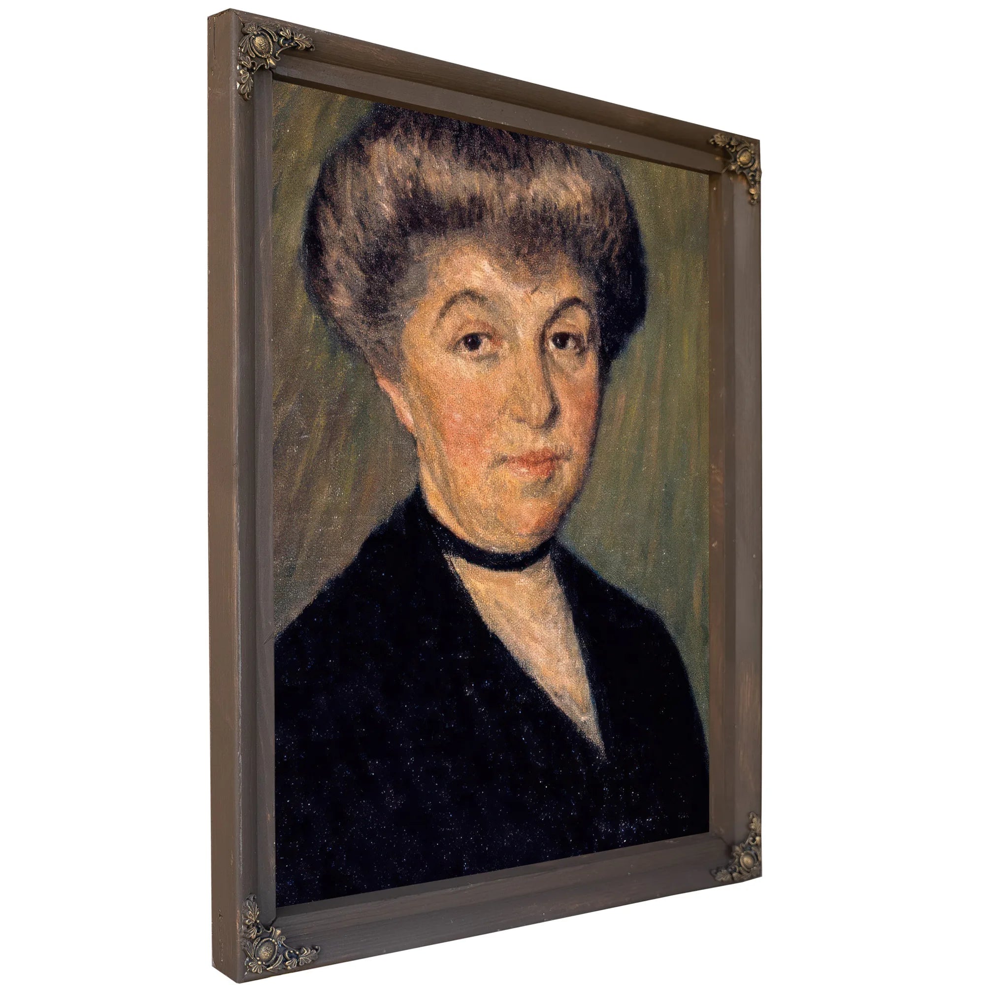 Portrait Of A Friend By Mary Cassatt Fine Art Print