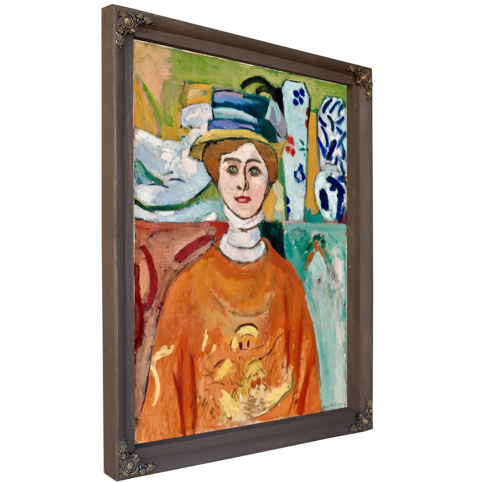 Girl With Tulips (Jeanne Vaderin) by Henri Matisse