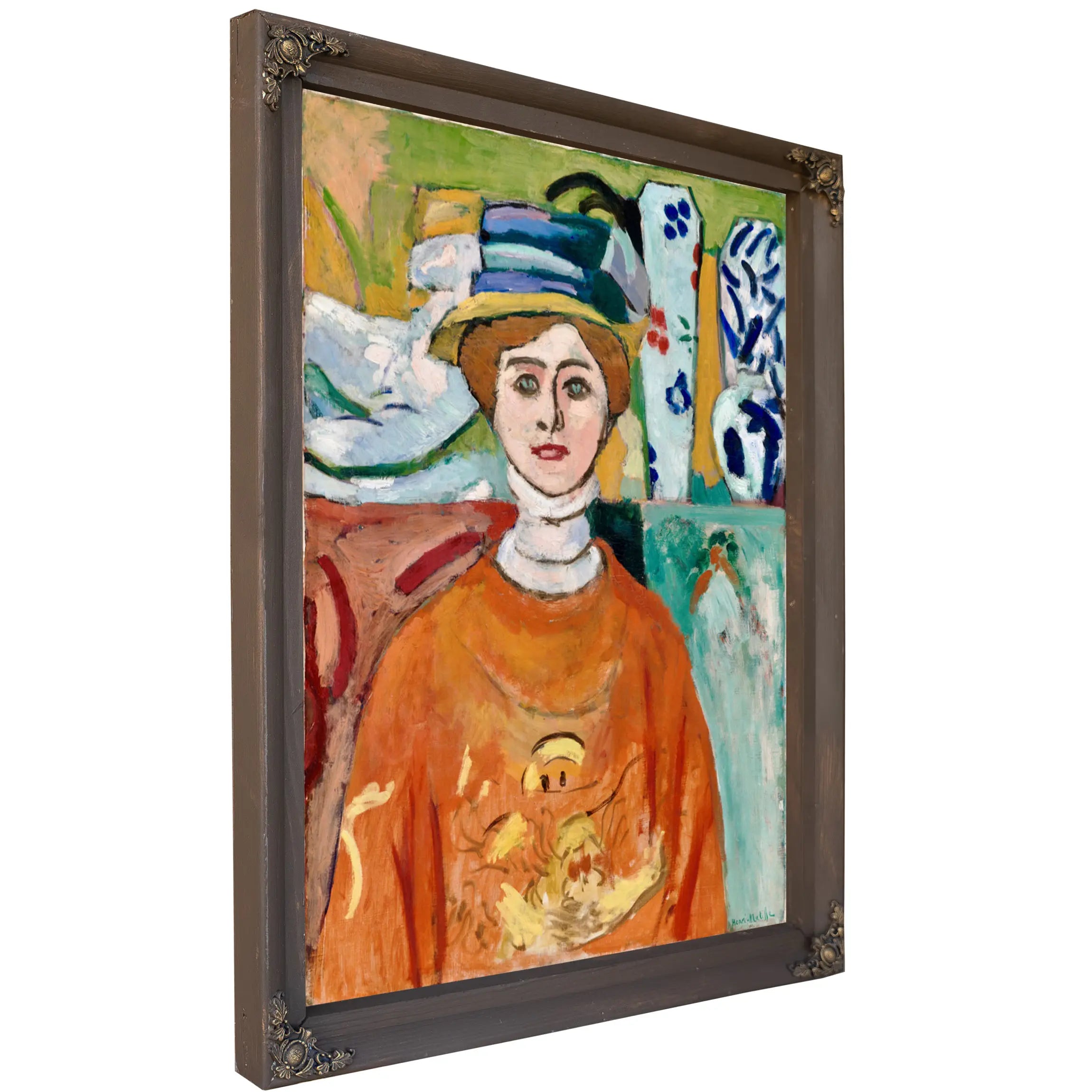 Girl With Tulips (Jeanne Vaderin) by Henri Matisse