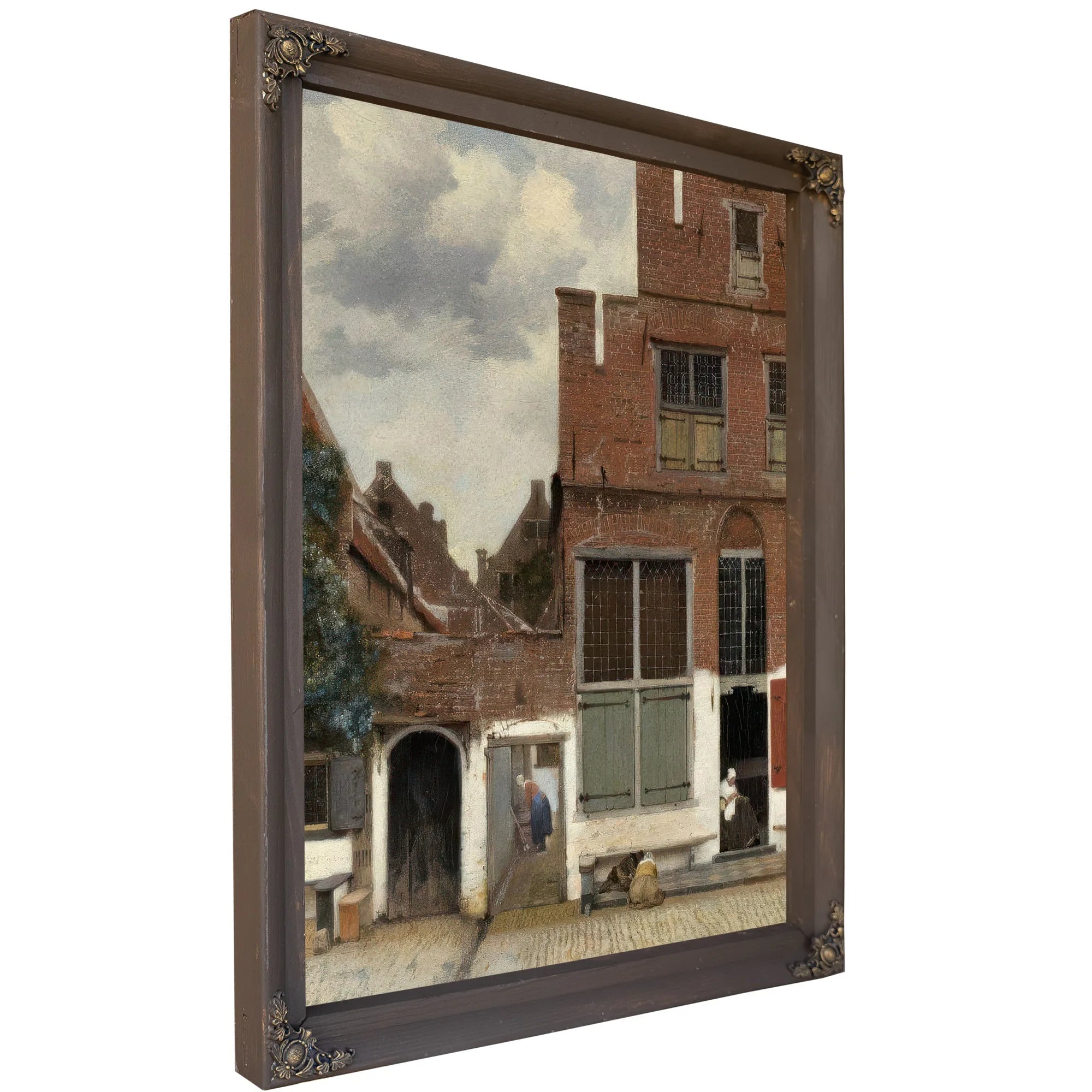 The Little Street 1661 By Johannes Vermeer Fine Art Print