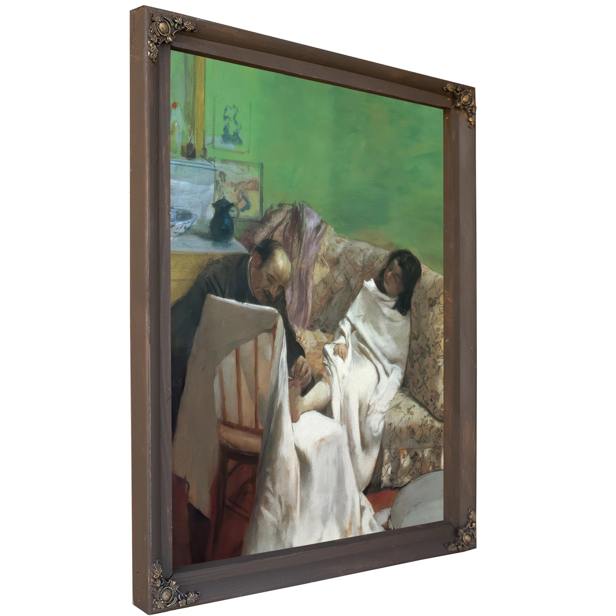 The Pedicure By Edgar Degas Fine Art Print