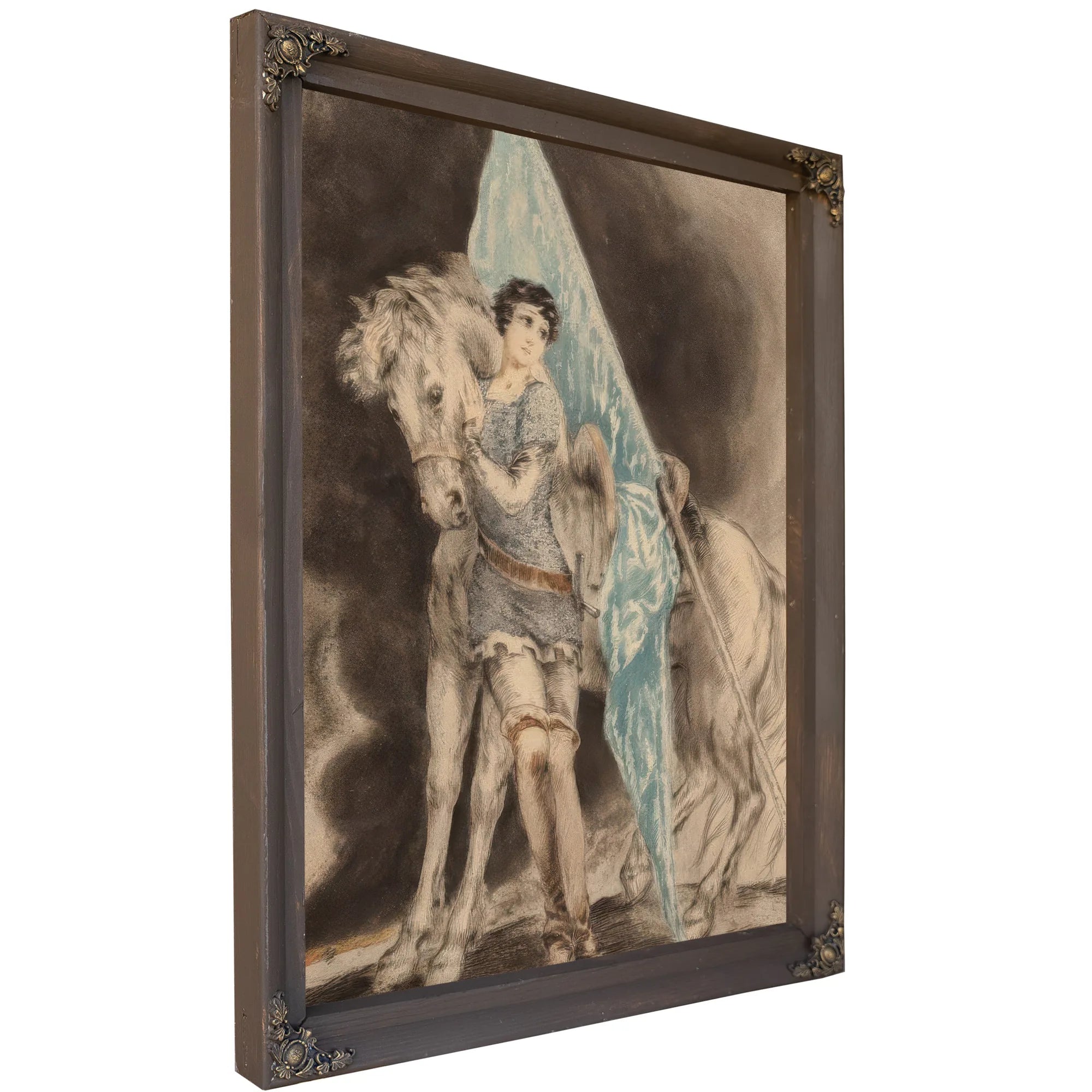 Jeanne D Arc By Louis Icart Fine Art Print