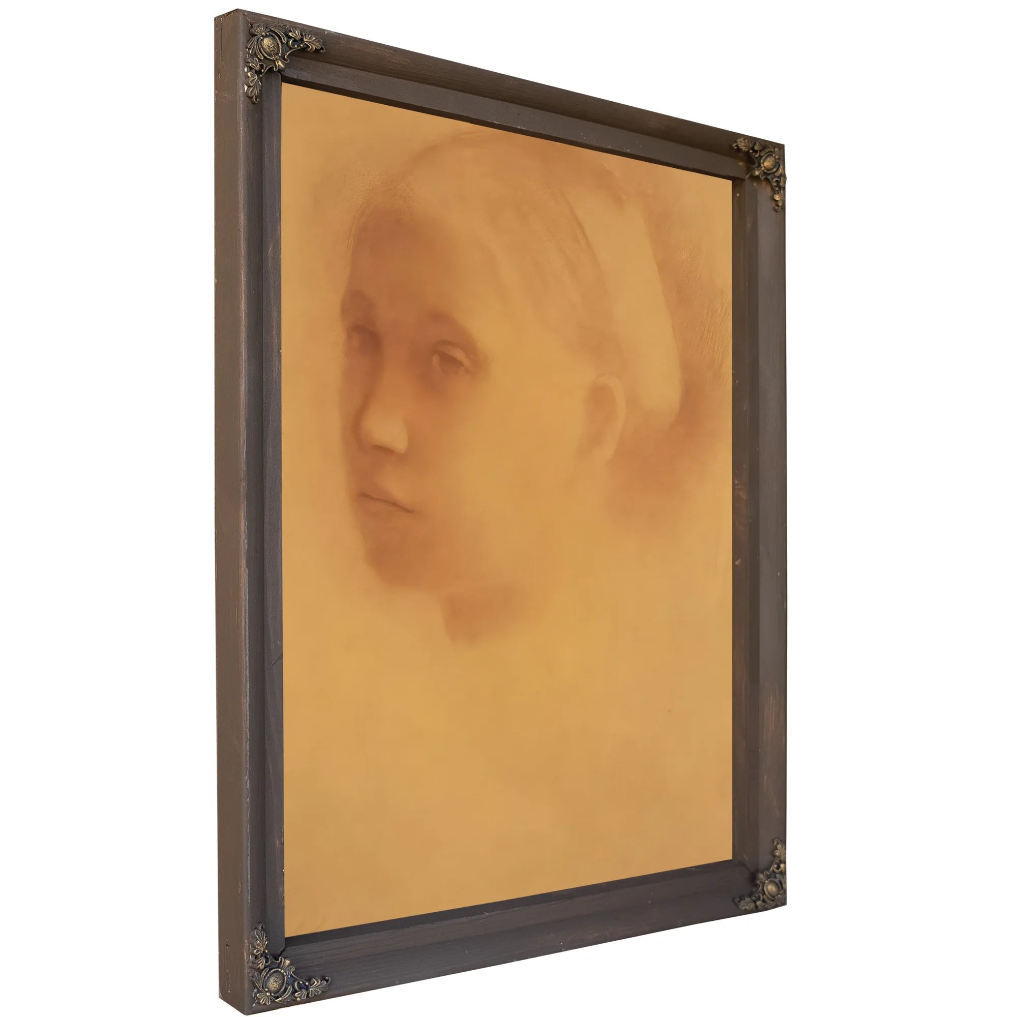 Marguerite Degas Enfant By Edgar Degas Fine Art Print