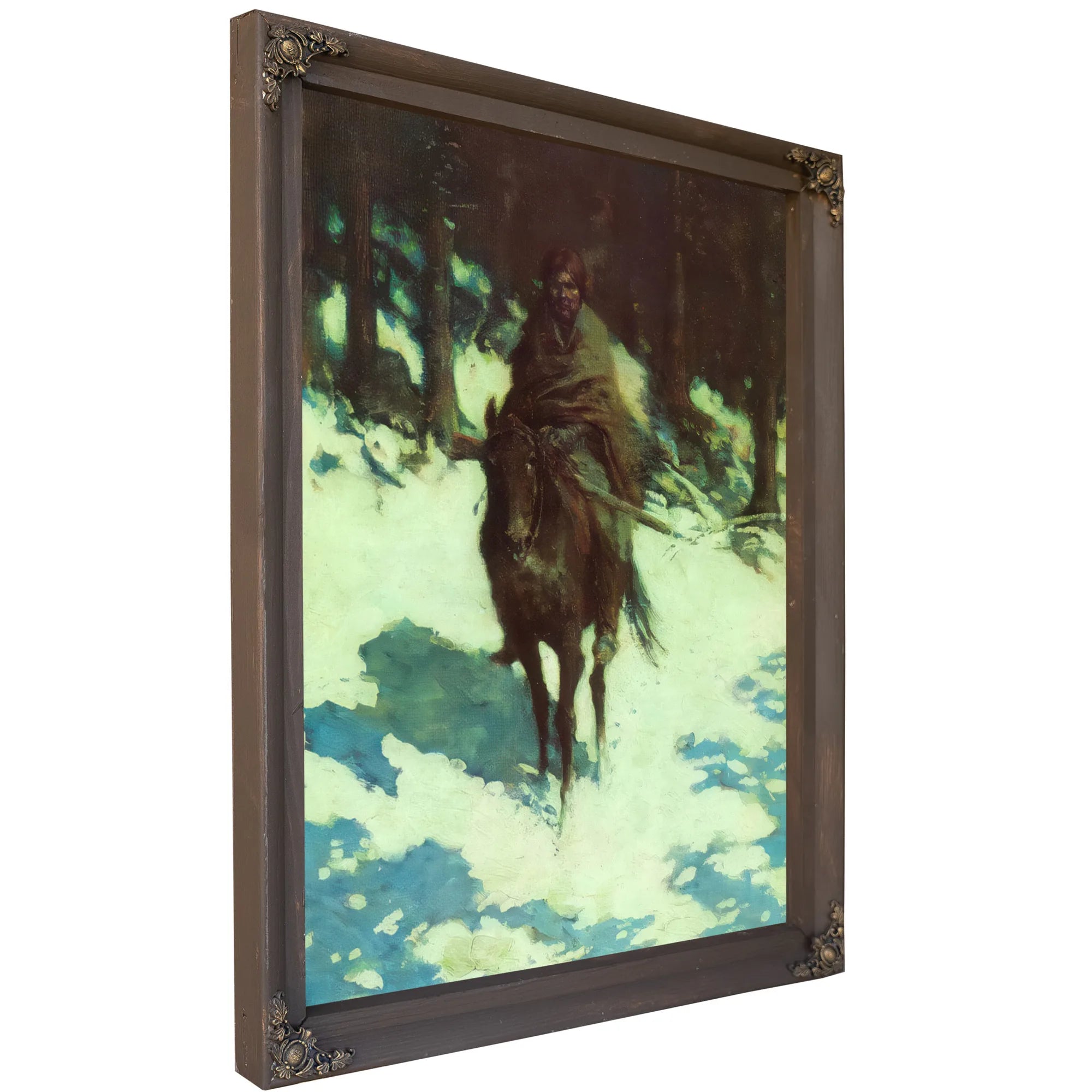 Rhe Sentinel By Frederic Remington Fine Art Print