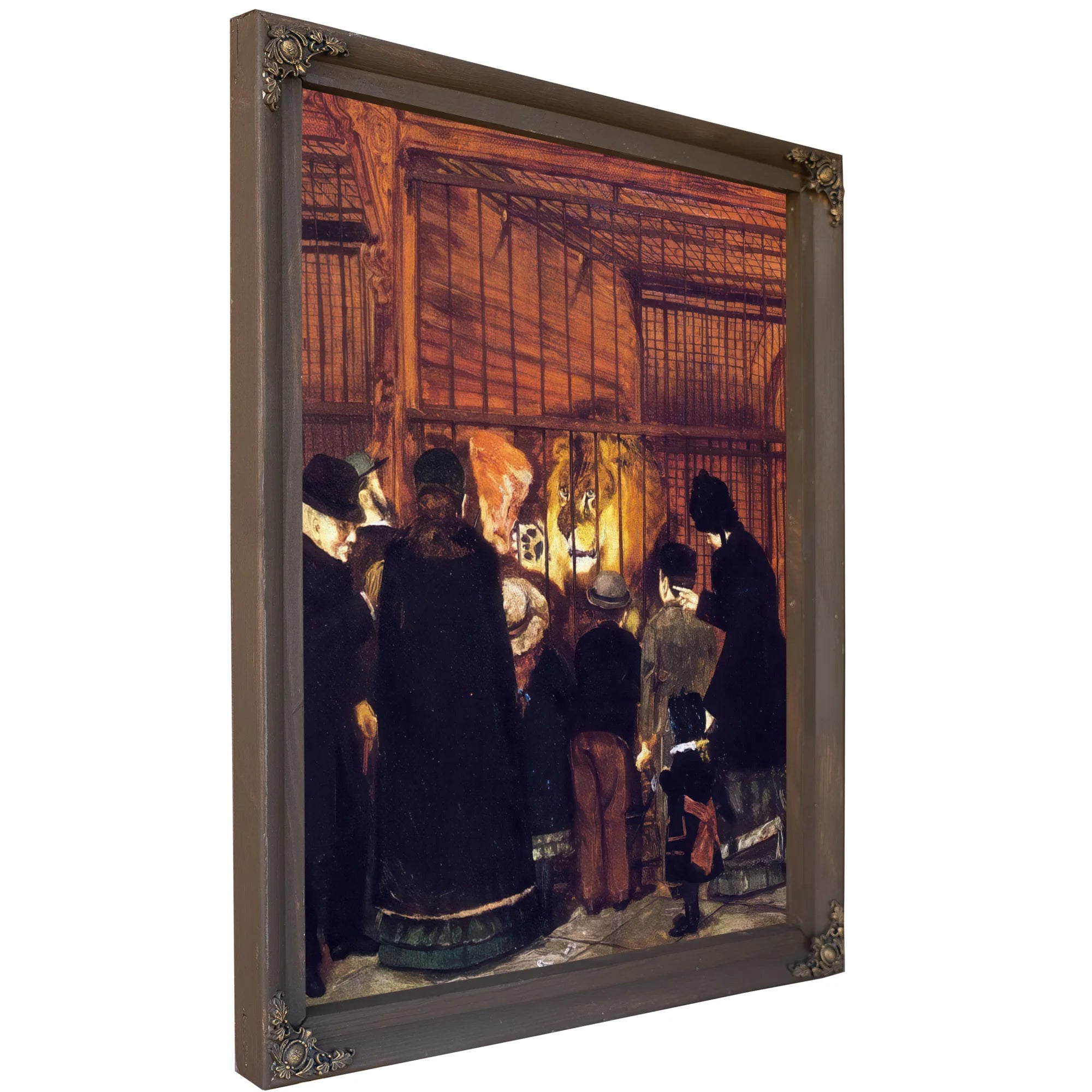 Pomp At The Zoo By Henry Ossawa Tanner Fine Art Print