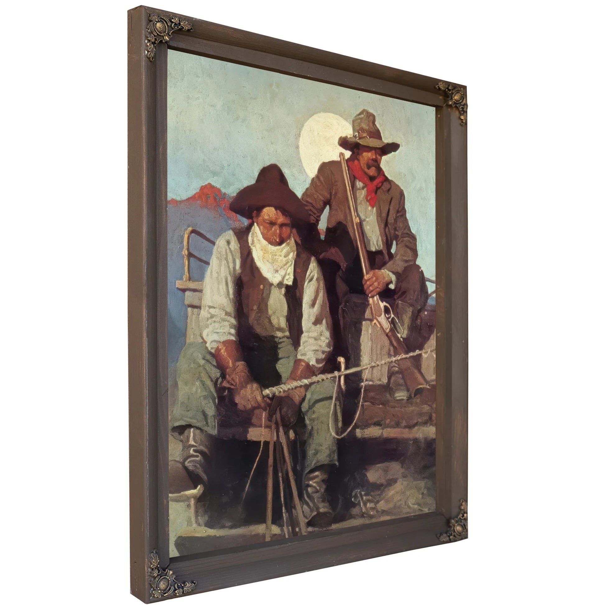 The Pay Stage By NC Wyeth Fine Art Print