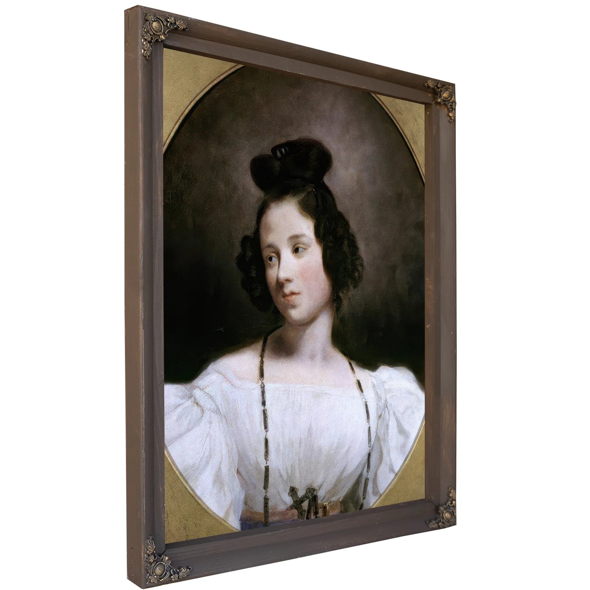 Mademoiselle Alexandrine Julie De La Boutraye By Eugene Delacroix Fine Art Print