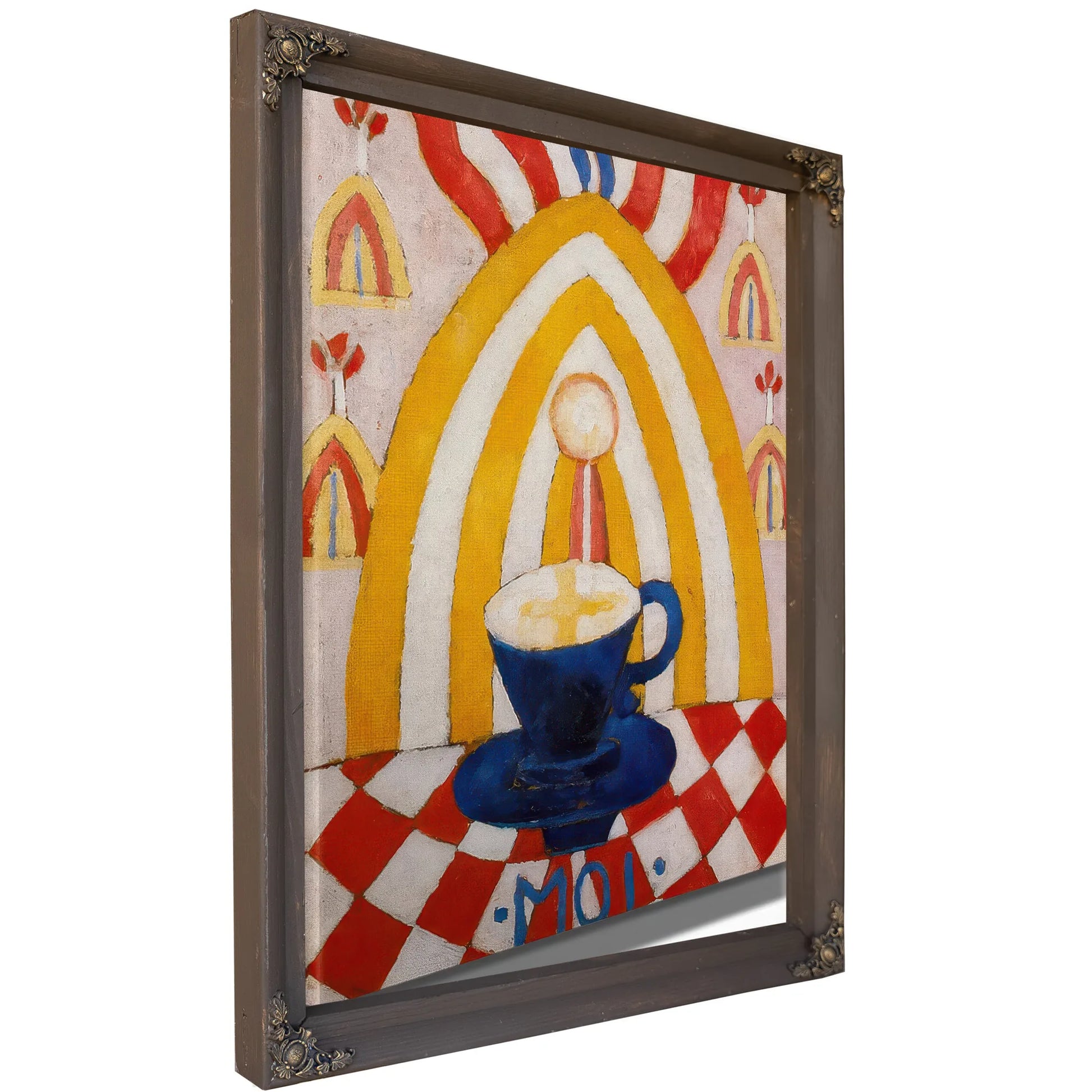 One Portrait Of One Woman By Marsden Hartley Fine Art Print