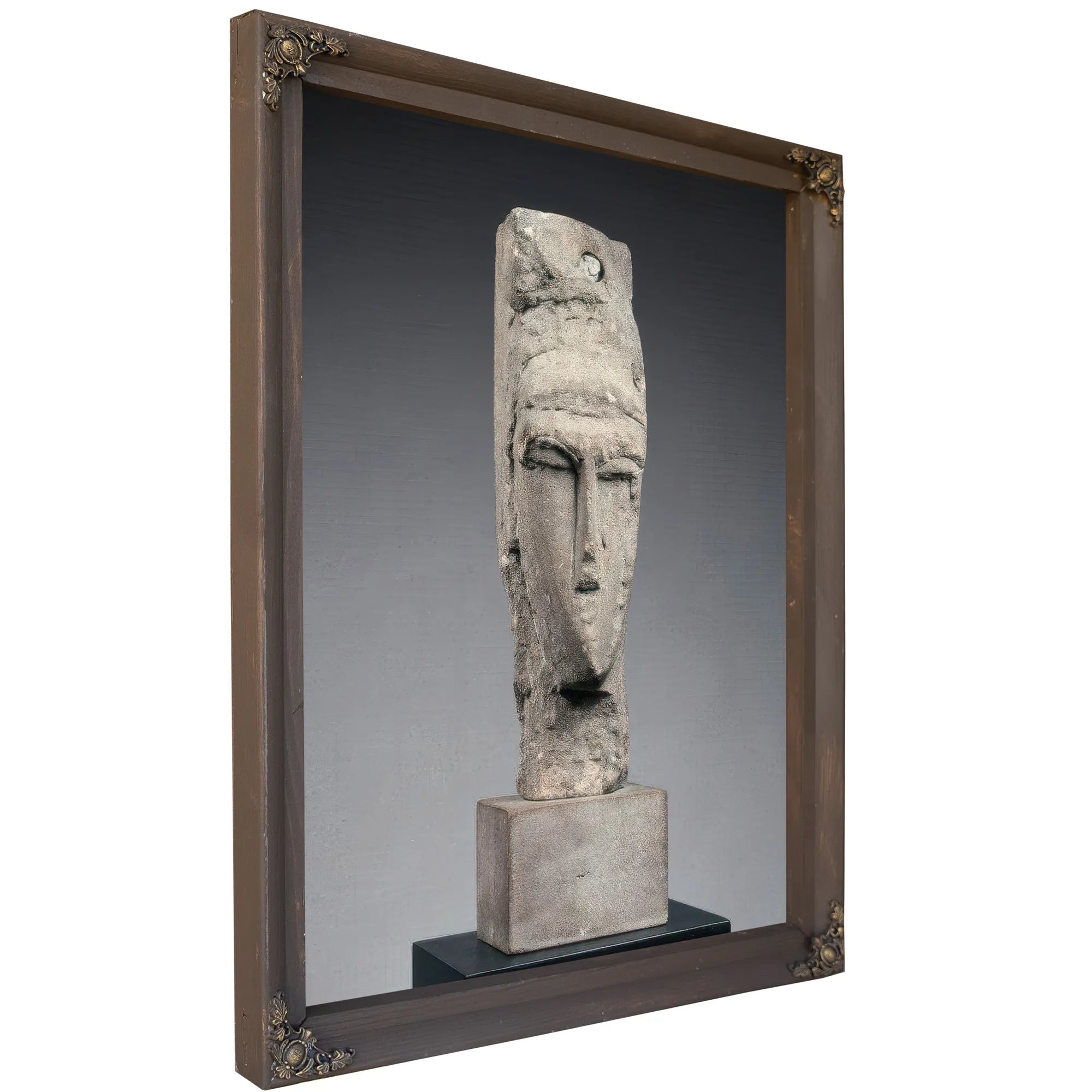 Head (Tête) By Amedeo Modigliani Fine Art Print