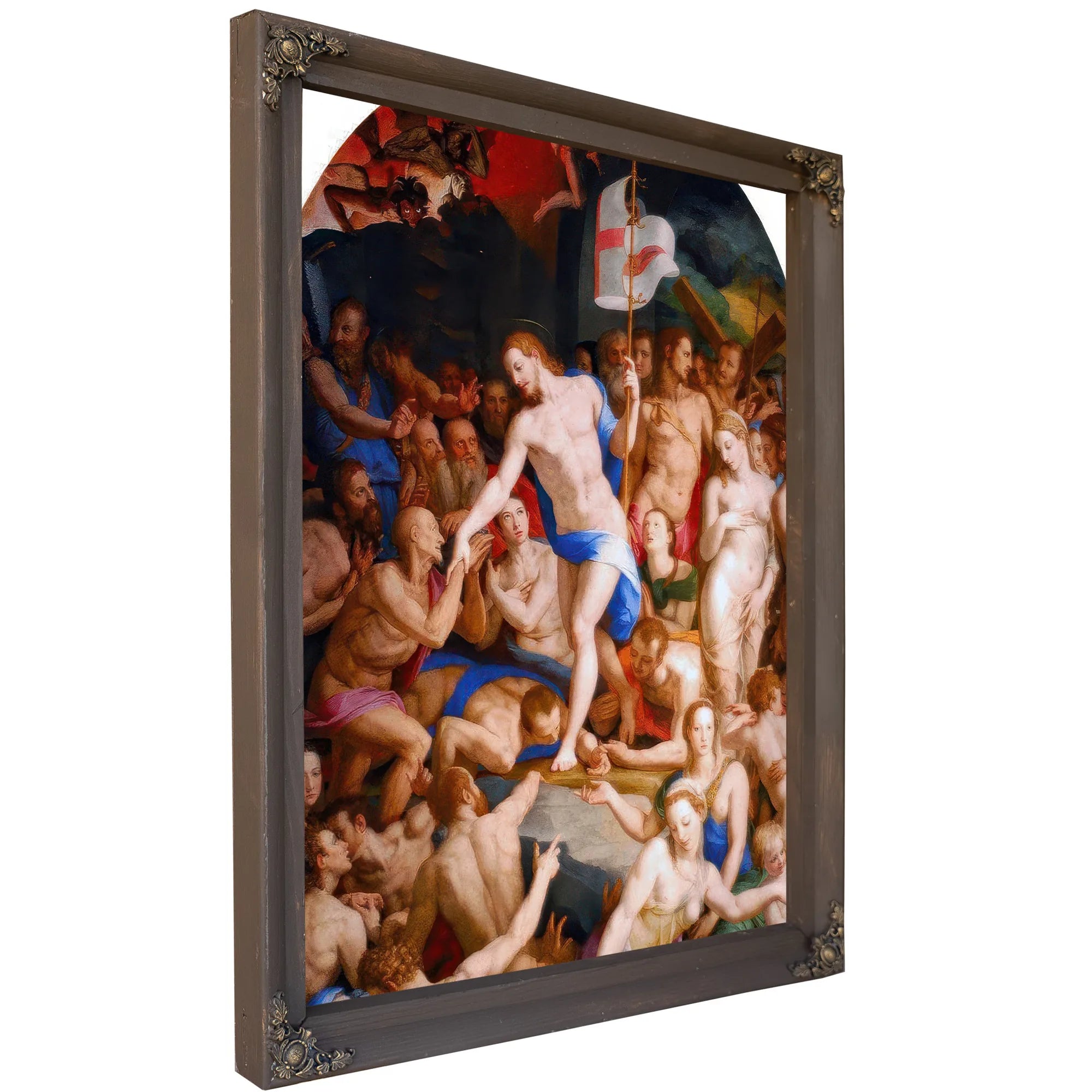 Agnolo Bronzino Descent Of Christ Into Limbo 1552 1 By Agnolo Bronzino Fine Art Print