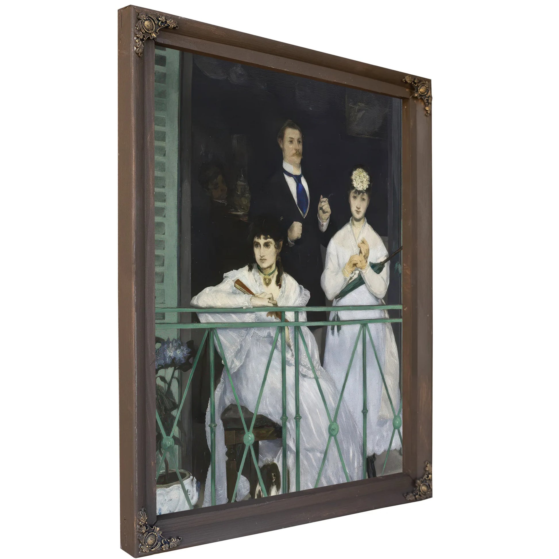 The Balcony 1 By Edouard Manet Fine Art Print