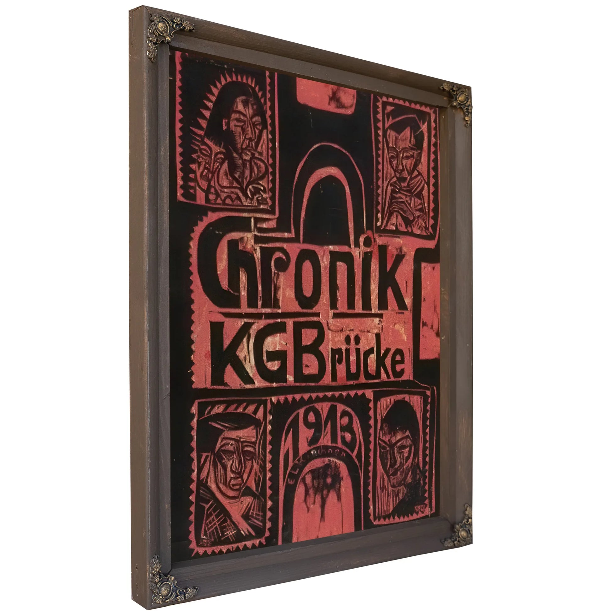 Chronicle Of The Brucke Artists Group By Ernst Ludwig Kirchner Fine Art Print