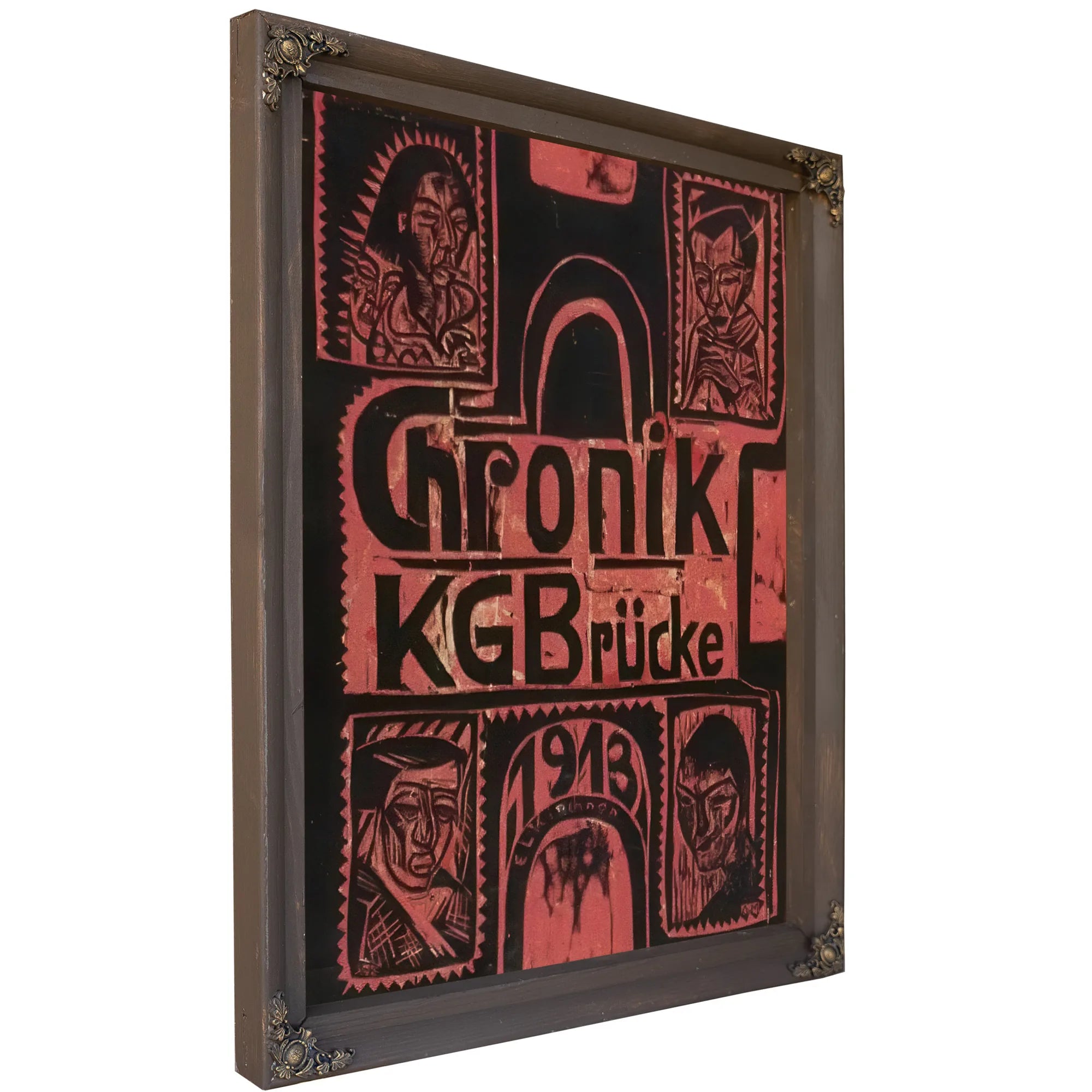 Chronicle Of The Brucke Artists Group By Ernst Ludwig Kirchner Fine Art Print