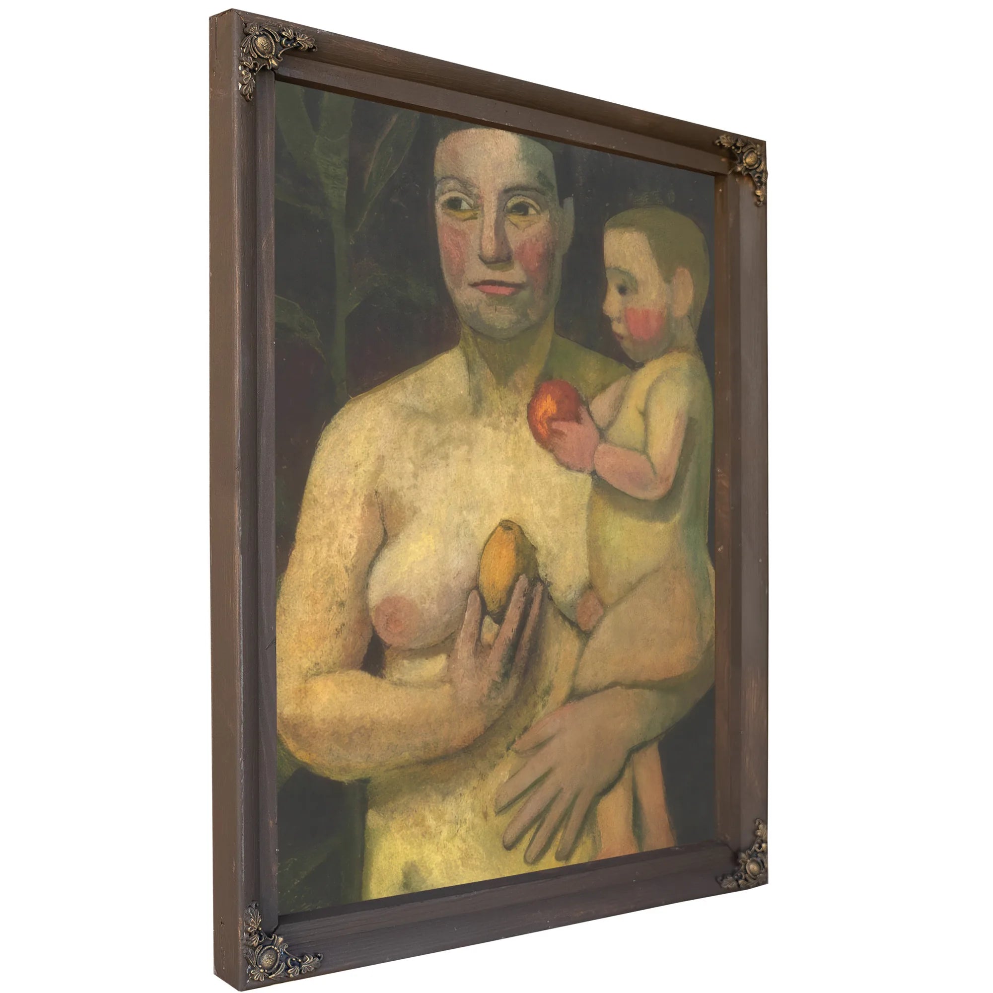 Mother And Child By Paula Modersohn Becker Fine Art Print