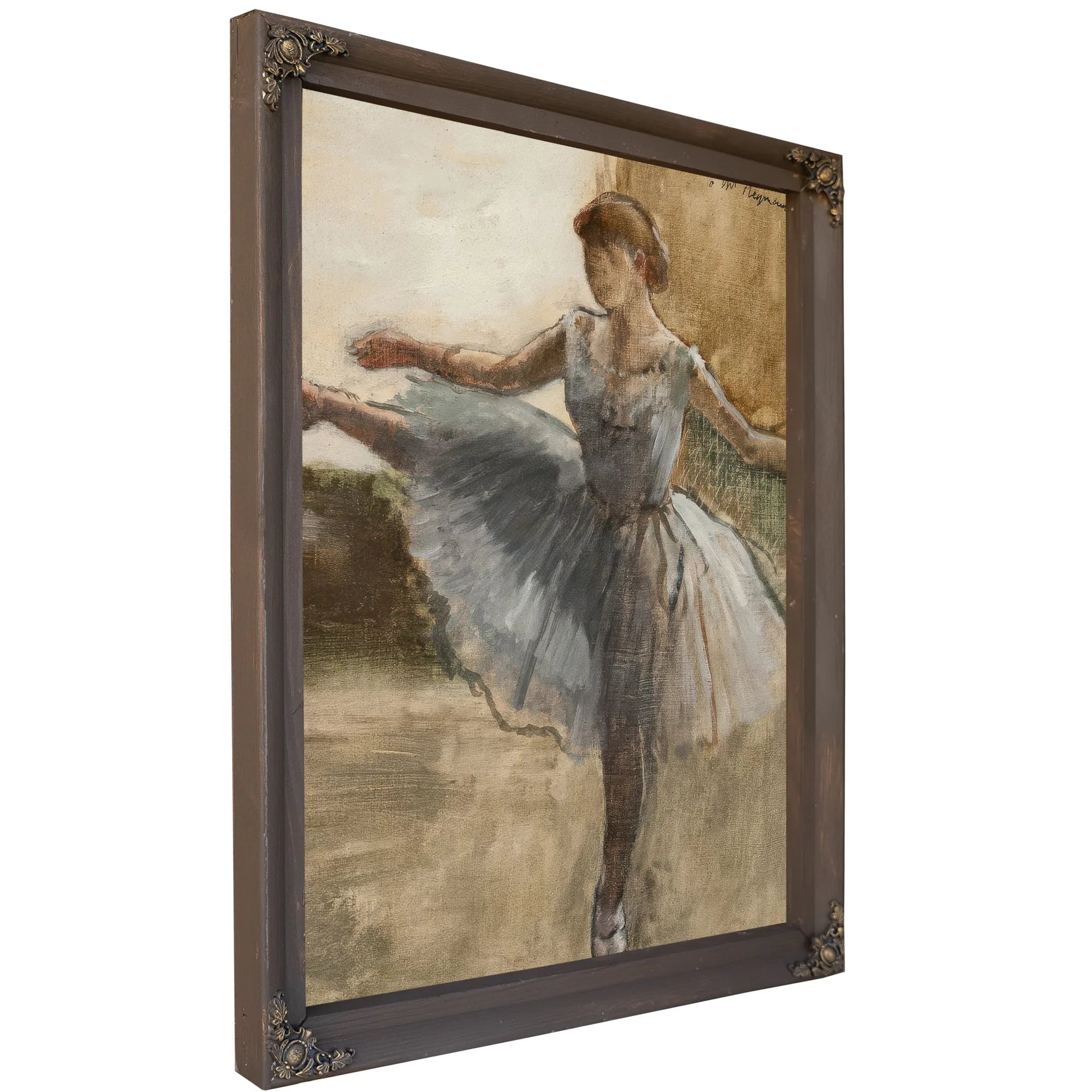 The Ballerina By Edgar Degas Fine Art Print